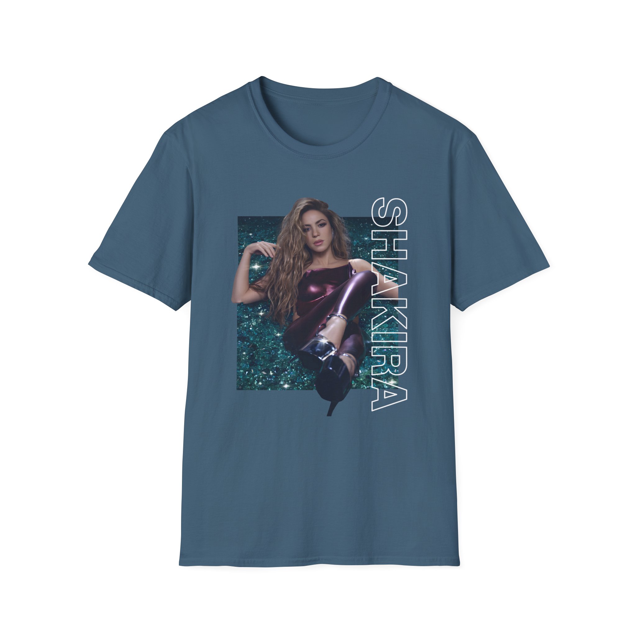 Shakira Emerald Unisex Softstyle T-Shirt