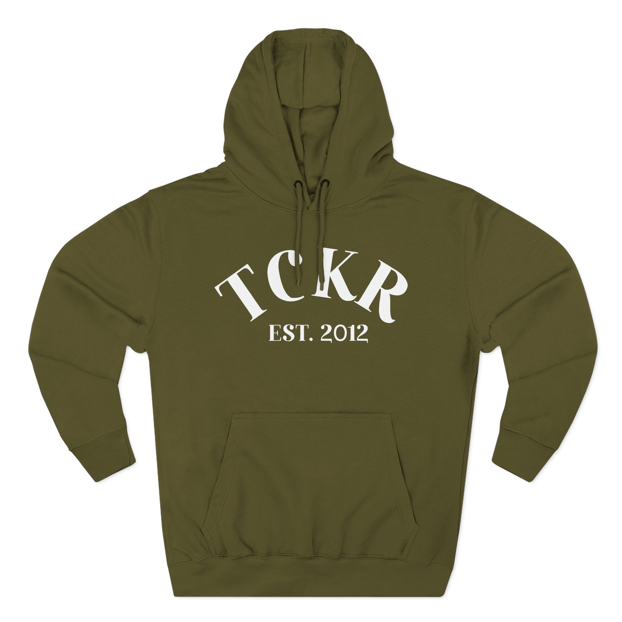 Kendall Rae Tckr Logo Three-Panel Fleece Hoodie