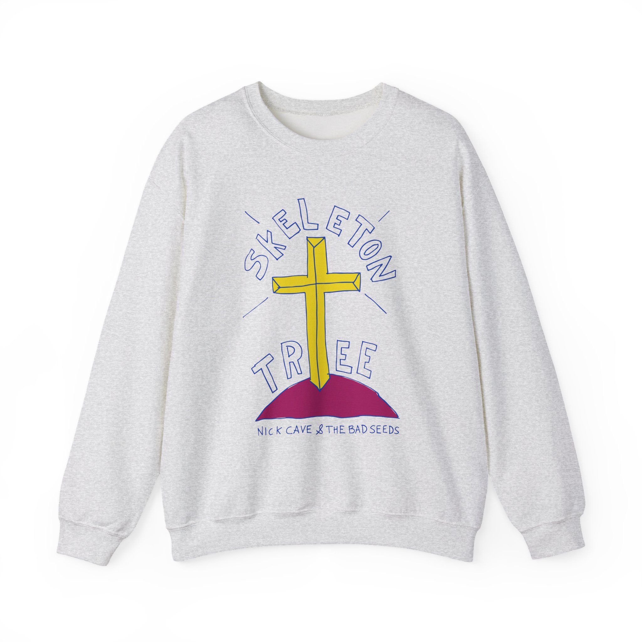 Nick Cave Skeleton Tree Unisex Heavy Blendâ„¢ Crewneck Sweatshirt