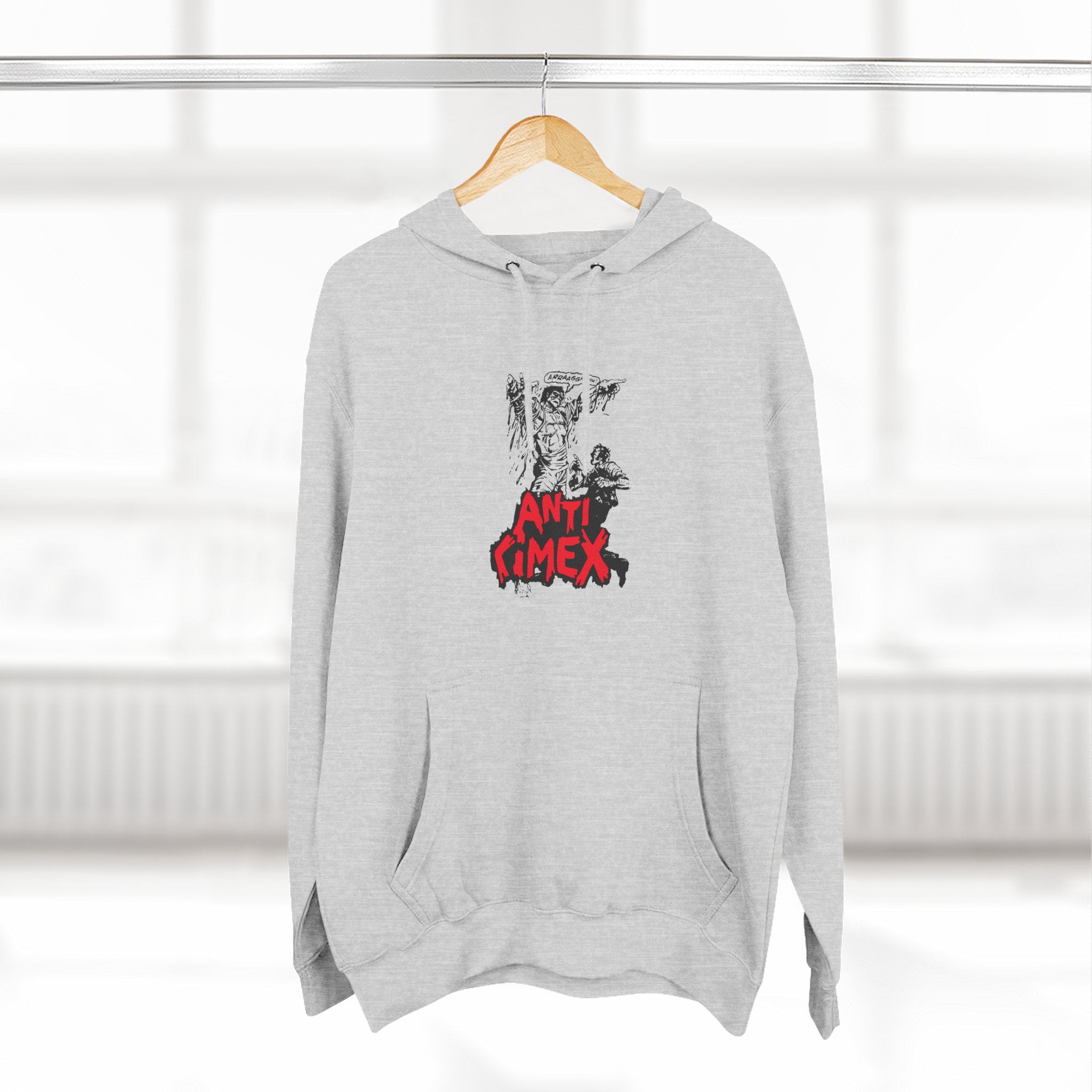 Anti Cimex Frankie Three-panel Fleece Hoodie