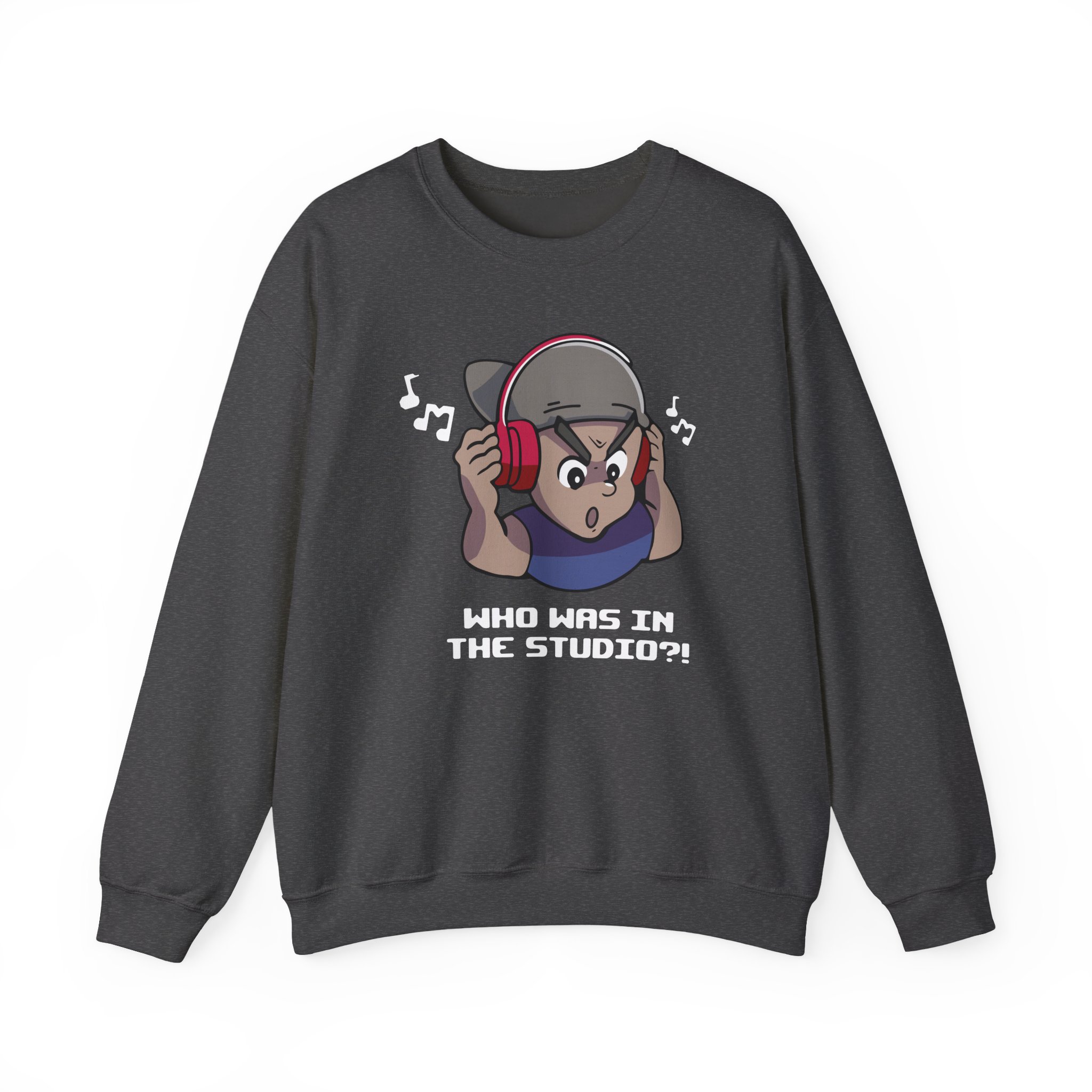 Dashie Who Was in the Studio Unisex Heavy Blendâ„¢ Crewneck Sweatshirt