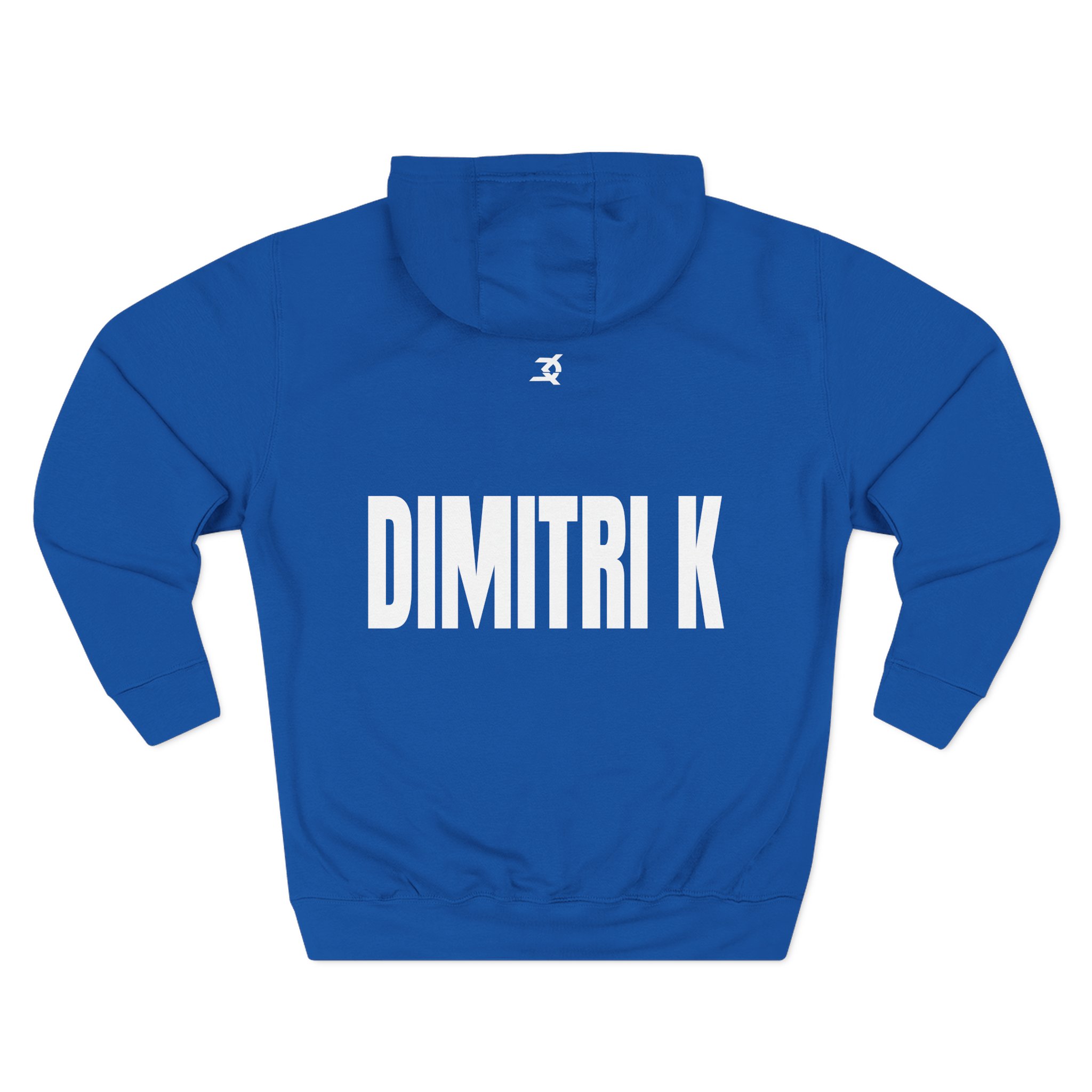 Dimitri K Three-Panel Fleece Hoodie