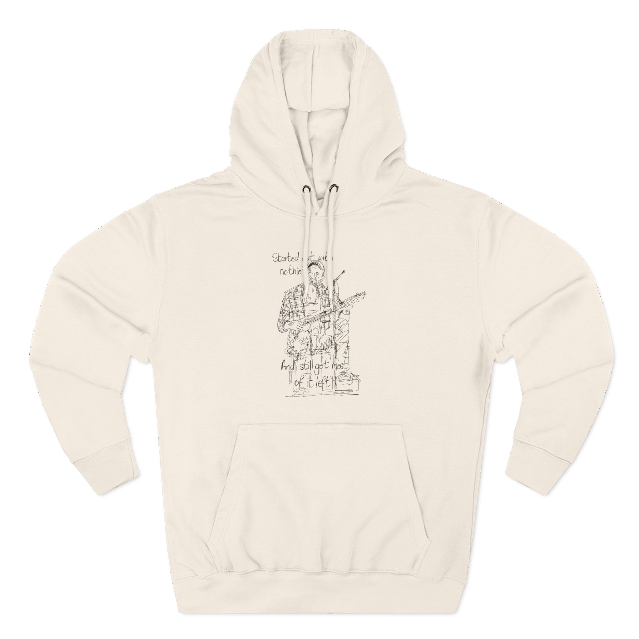 Seasick Steve Three-Panel Fleece Hoodie