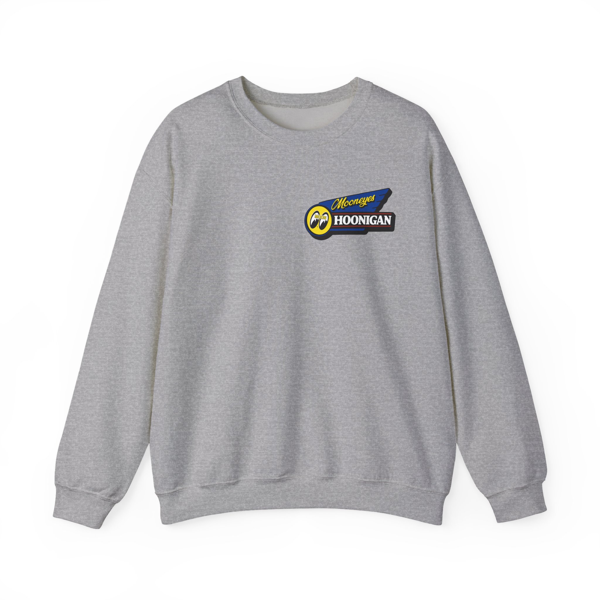 Ken Block Hoonigan X Mooneyes Moonmotel Unisex Heavy Blendâ„¢ Crewneck Sweatshirt
