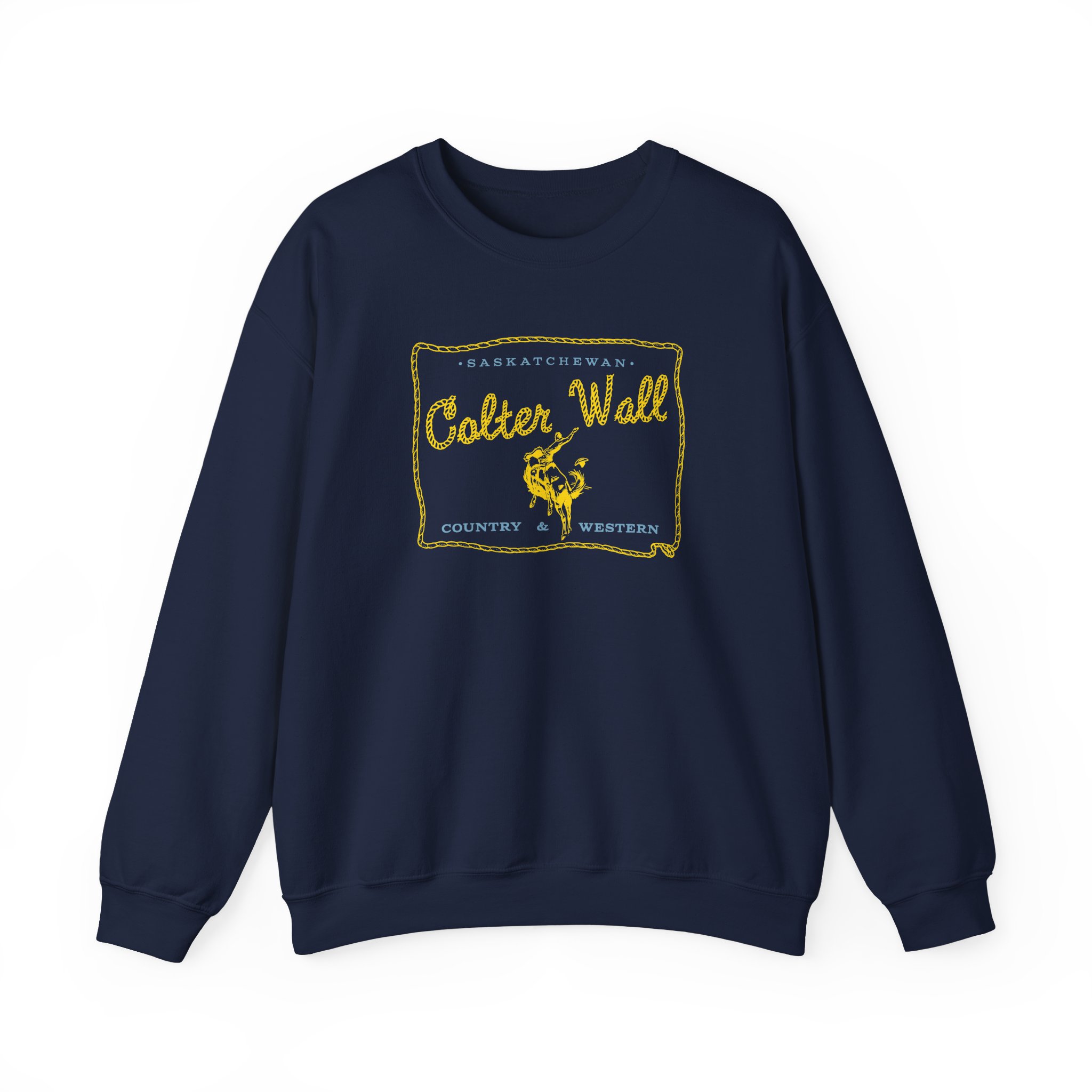 Colter Wall Saskatchewan Unisex Heavy Blendâ„¢ Crewneck Sweatshirt