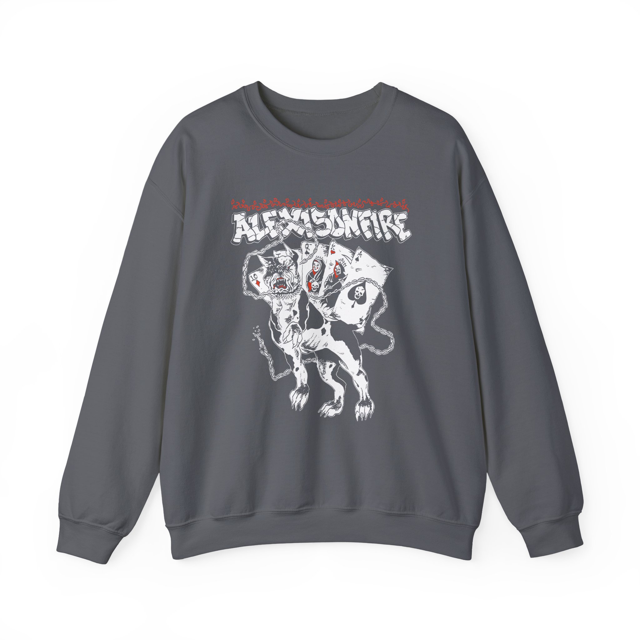 Alexisonfire Dog Chain Unisex Heavy Blendâ„¢ Crewneck Sweatshirt