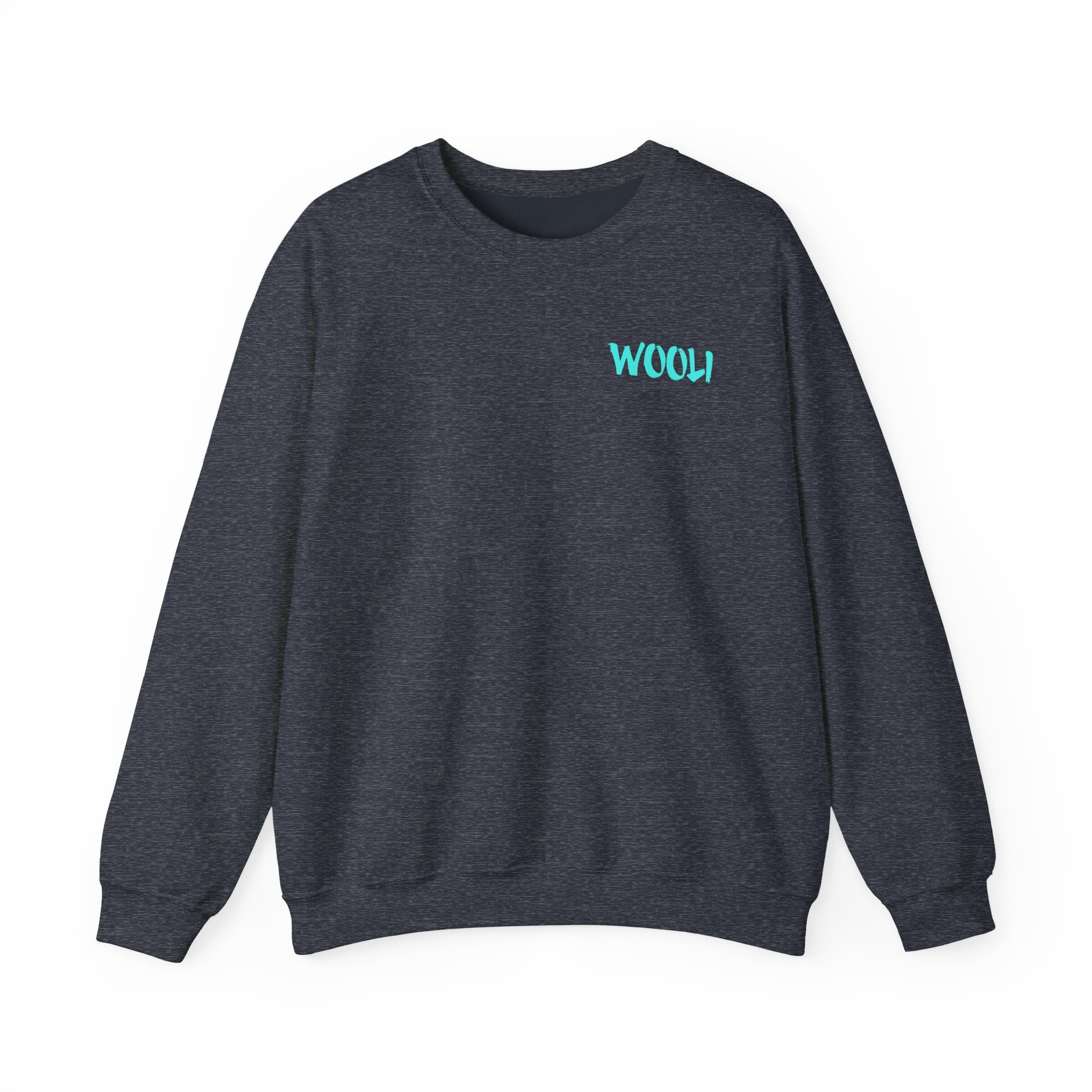 Wooli Teal Unisex Heavy Blendâ„¢ Crewneck Sweatshirt