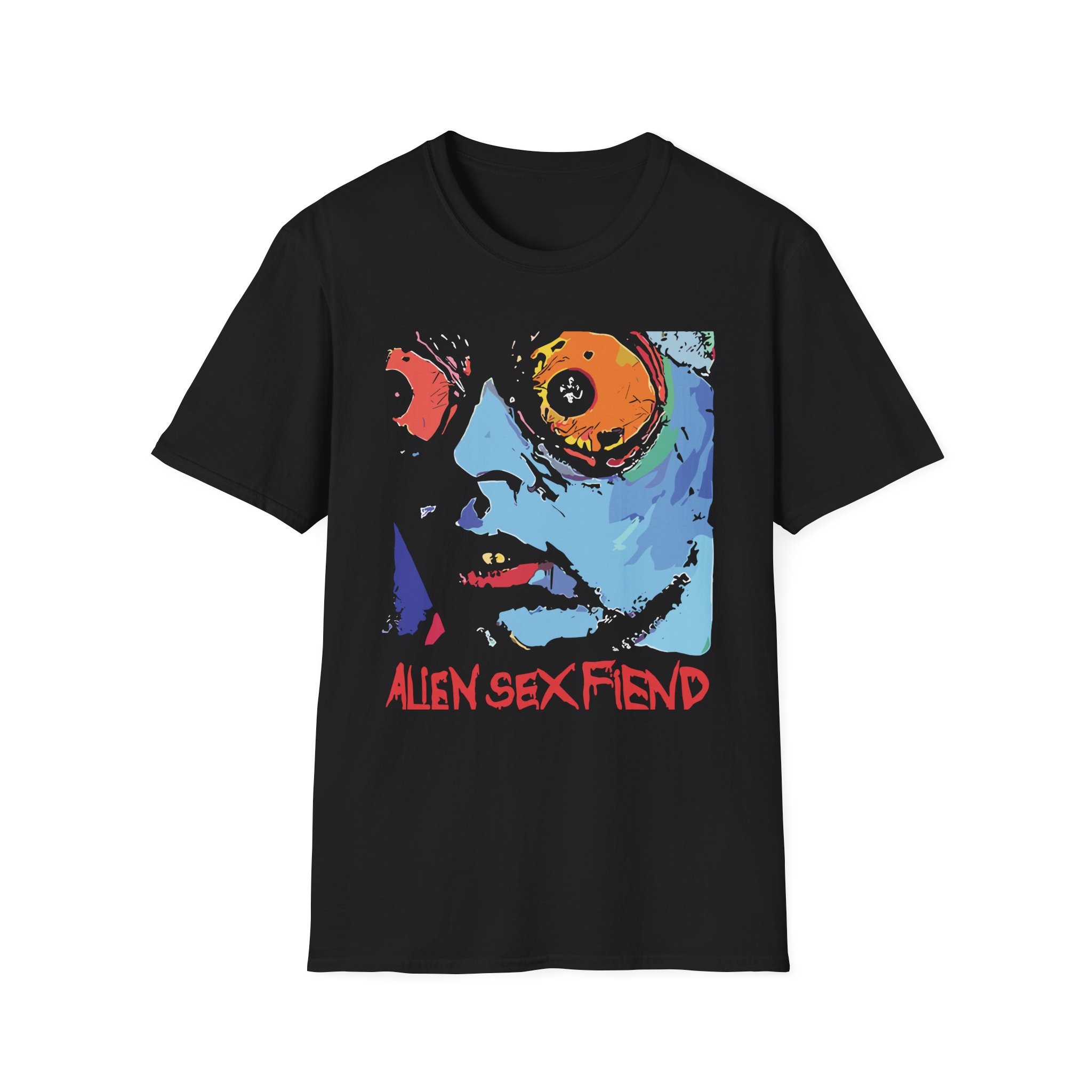 Alien Sex Fiend Acid Bath Unisex Softstyle T-Shirt