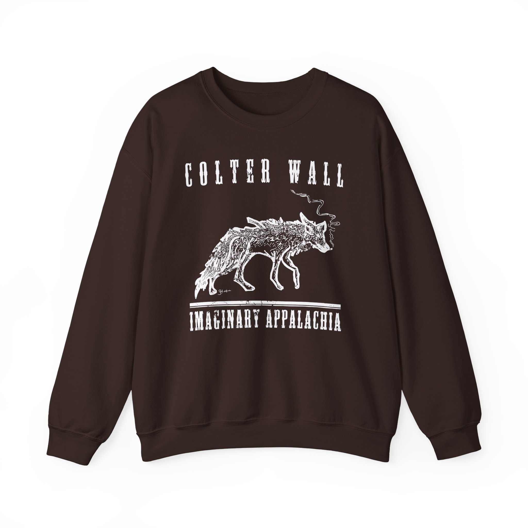Colter Wall Imaginary Appalachia Unisex Heavy Blendâ„¢ Crewneck Sweatshirt