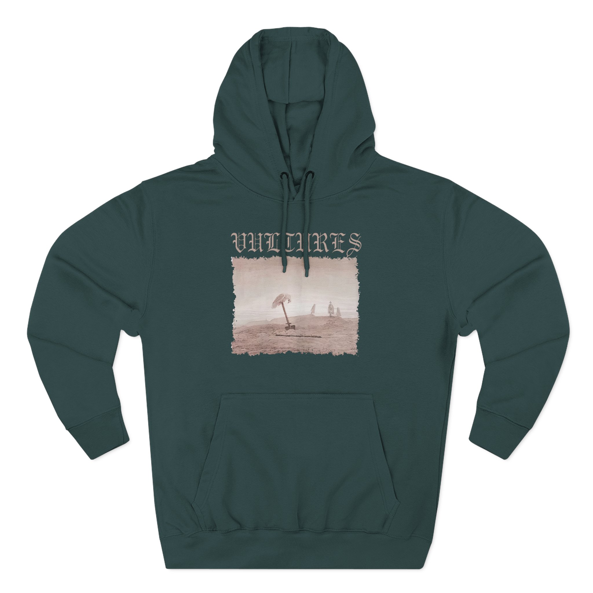 Vultures Inspired Album Three-Panel Fleece Hoodie