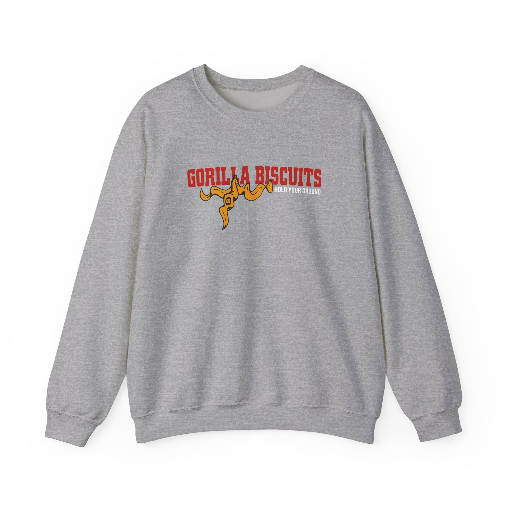 Gorilla Biscuits Hold Your Ground Unisex Heavy Blendâ„¢ Crewneck Sweatshirt