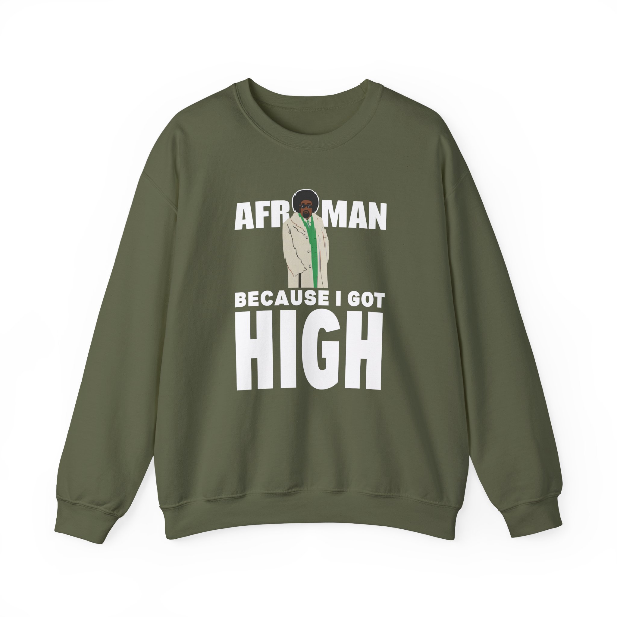 Afroman Because I Got High Unisex Heavy Blendâ„¢ Crewneck Sweatshirt