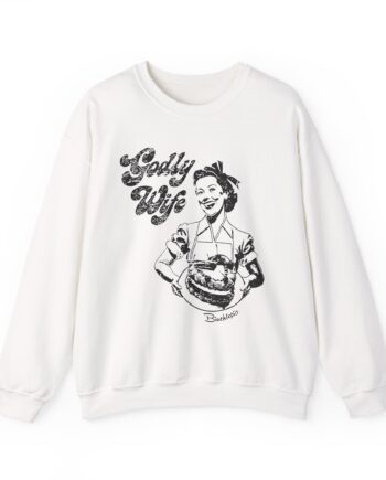 Binchtopia Godly Wife Unisex Heavy Blend™ Crewneck Sweatshirt