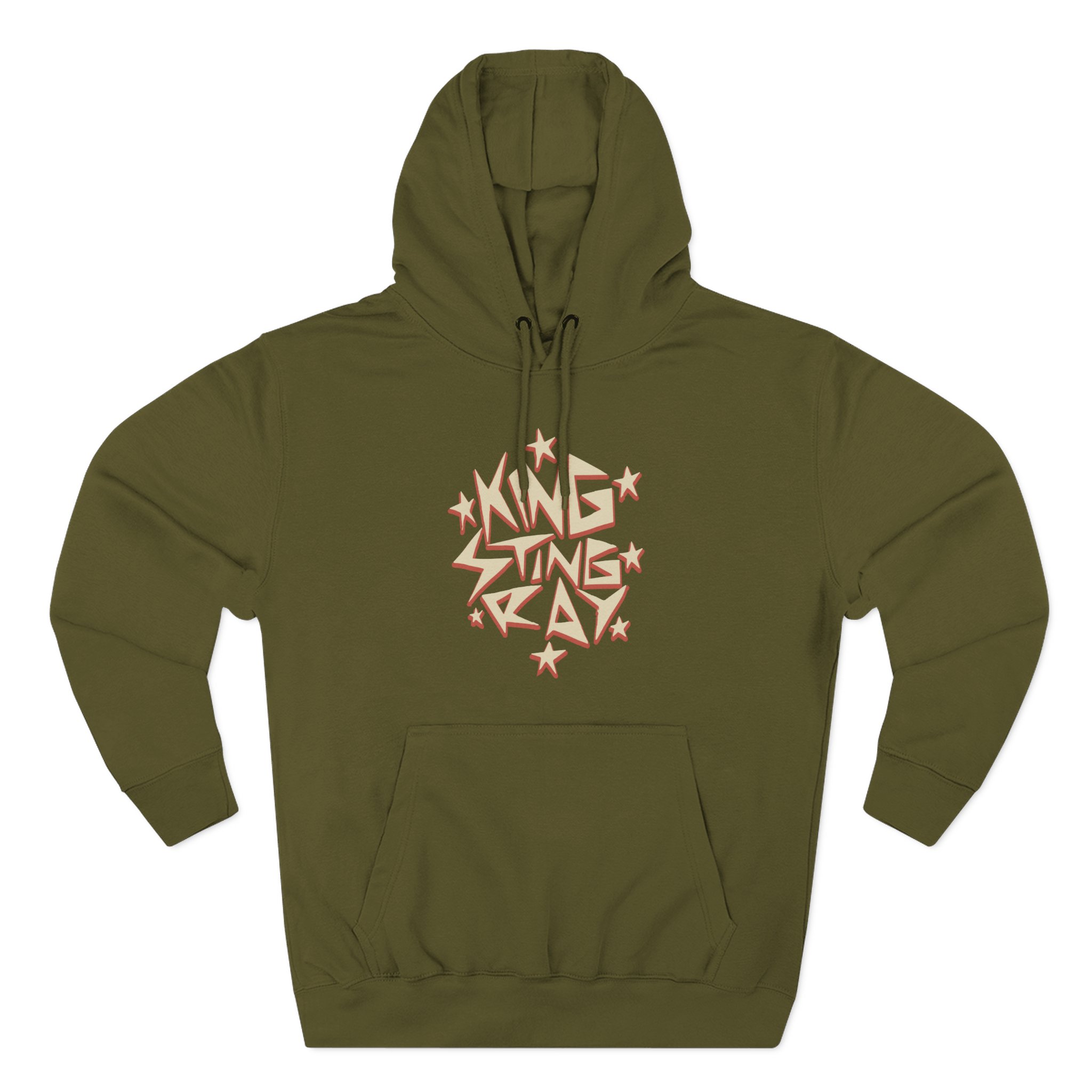 King Stingray Three-Panel Fleece Hoodie