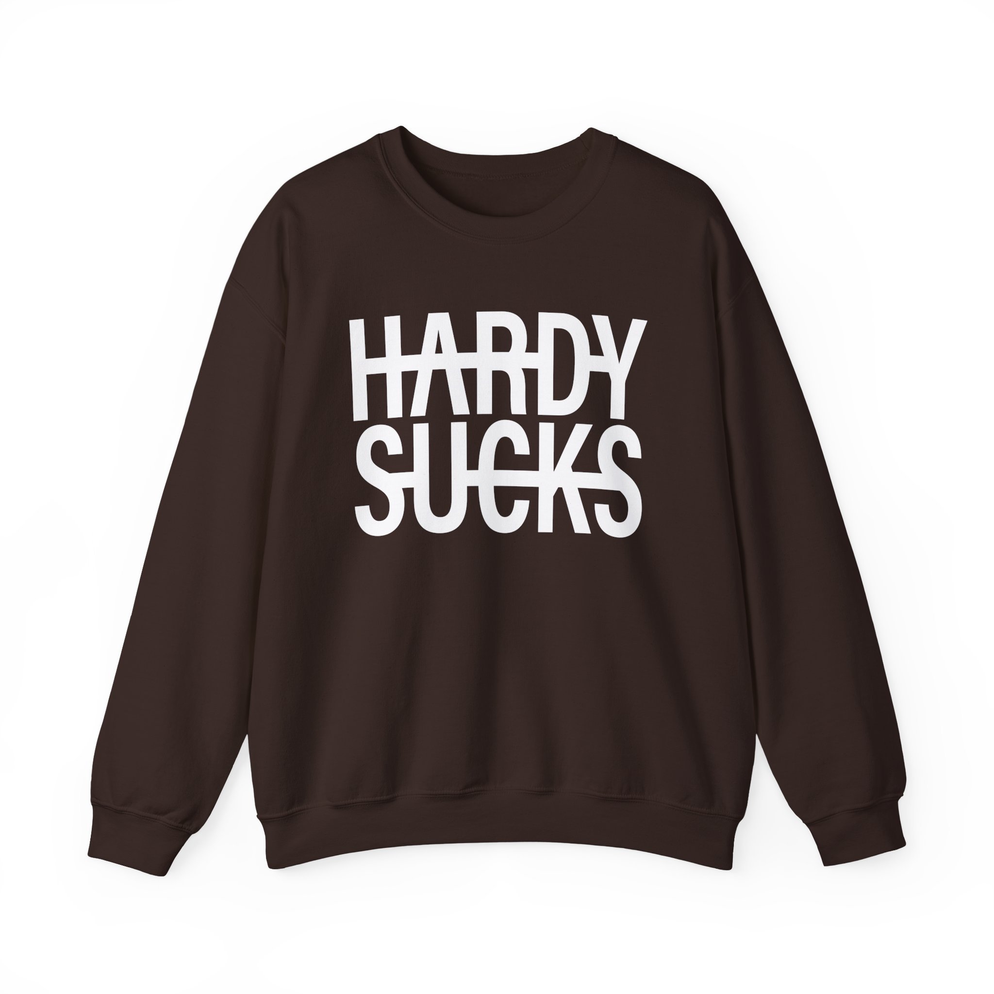 Hardy Hardy Sucks Unisex Heavy Blendâ„¢ Crewneck Sweatshirt