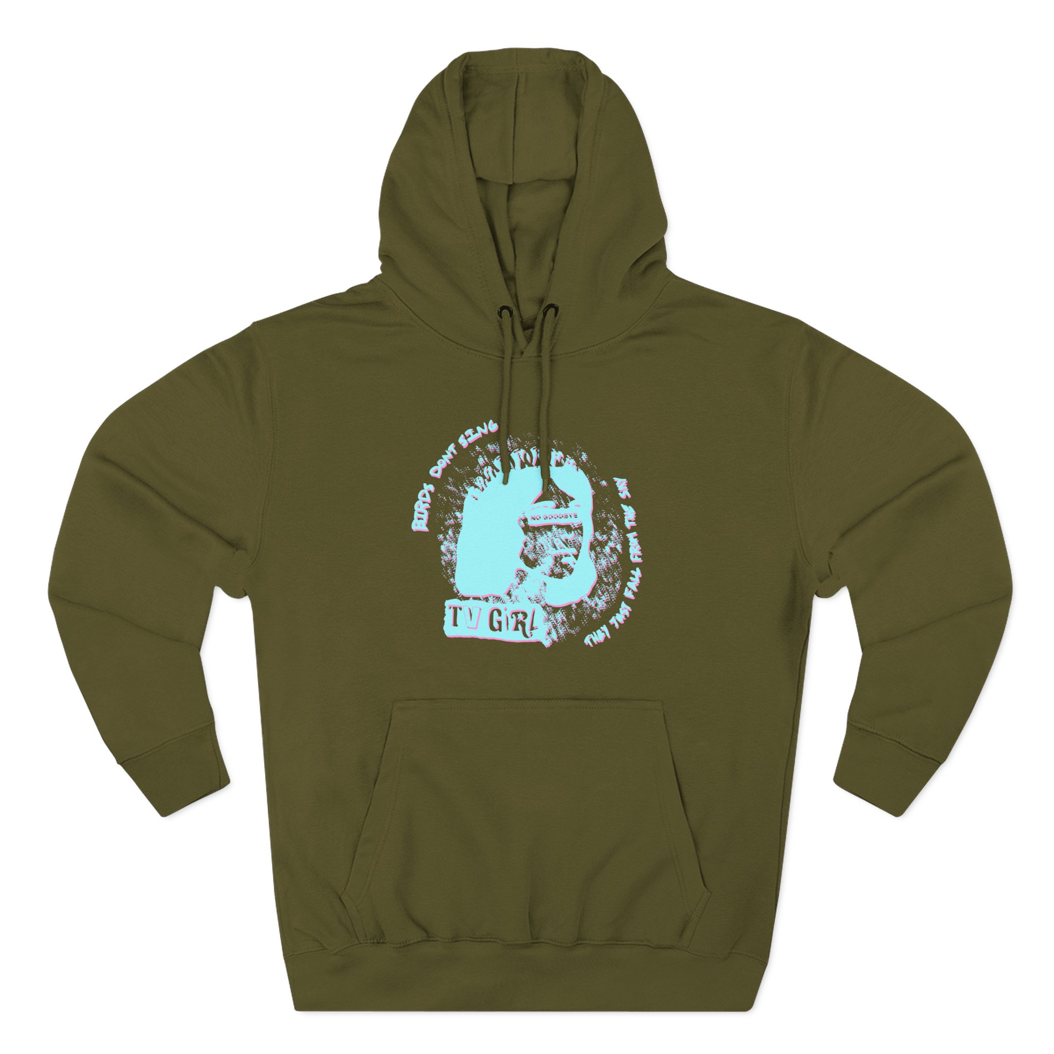 Tv Girl Three-Panel Fleece Hoodie