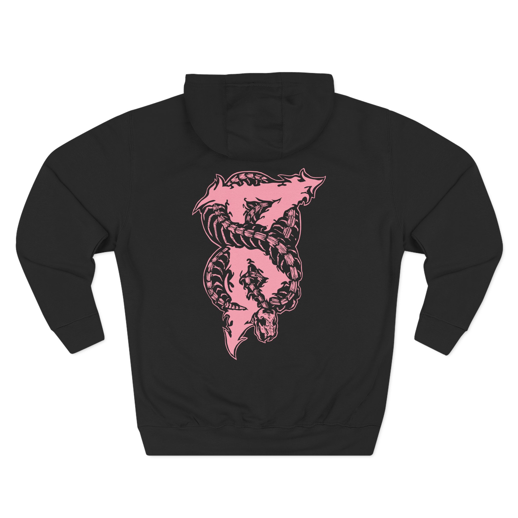 Beartooth Metal Snake Three-Panel Fleece Hoodie