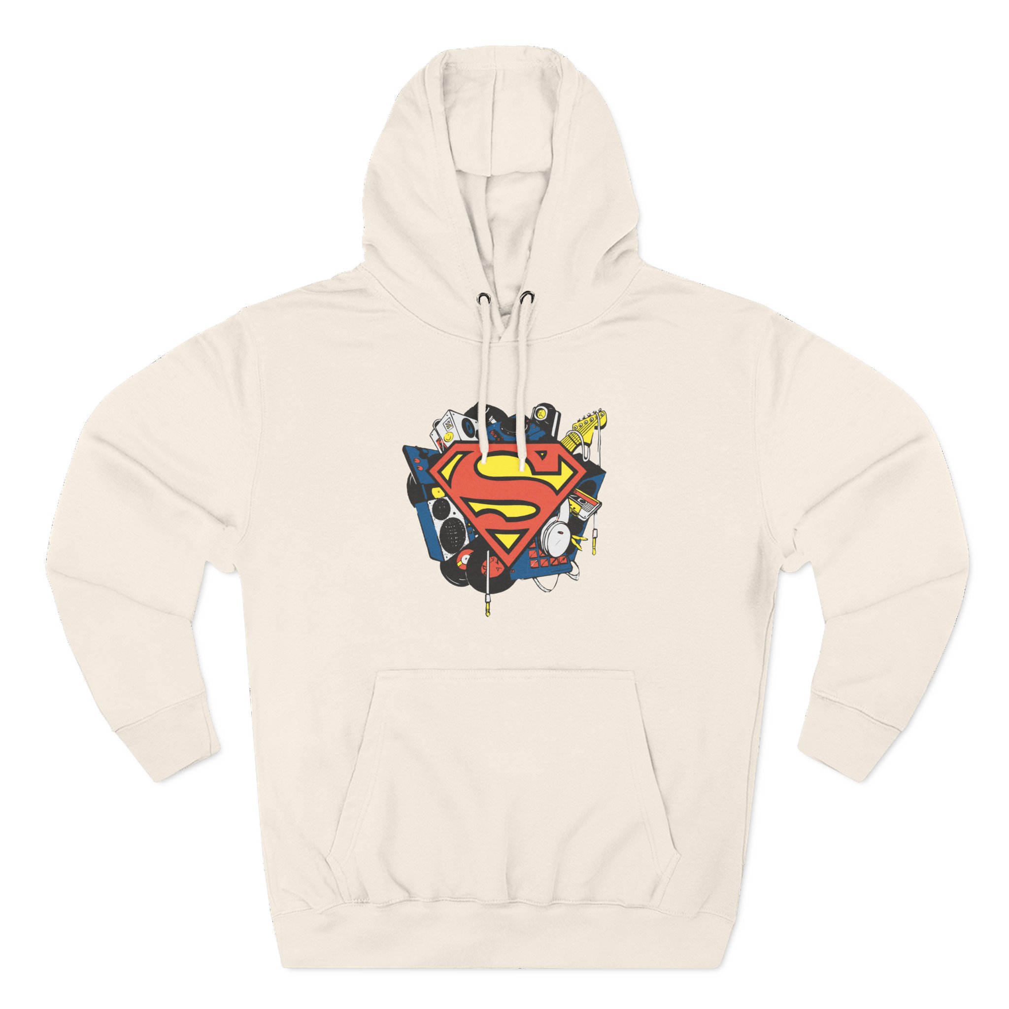 Kaskade X Superman Musician Three-Panel Fleece Hoodie