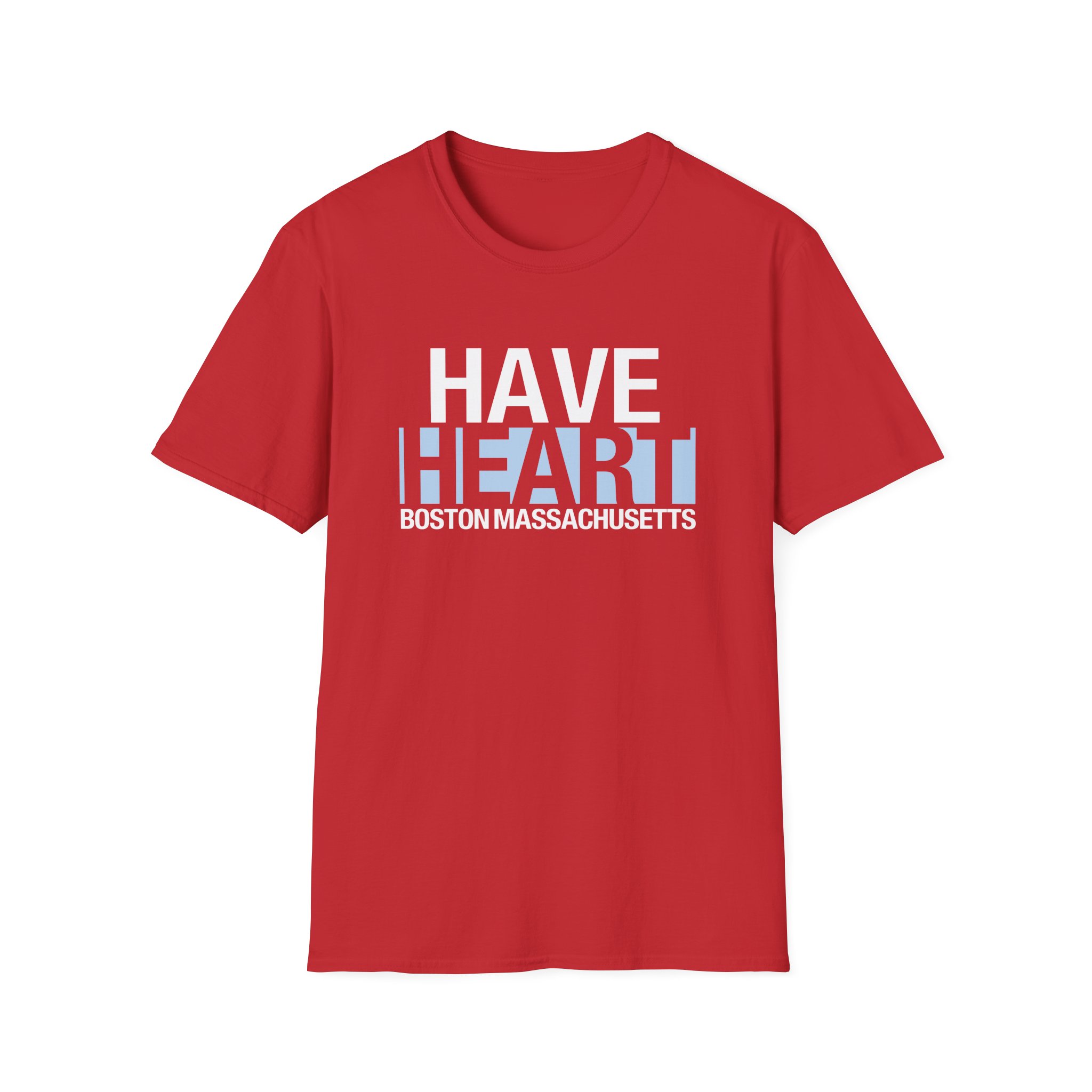 Have Heart Boston Massachusetts Unisex Softstyle T-Shirt