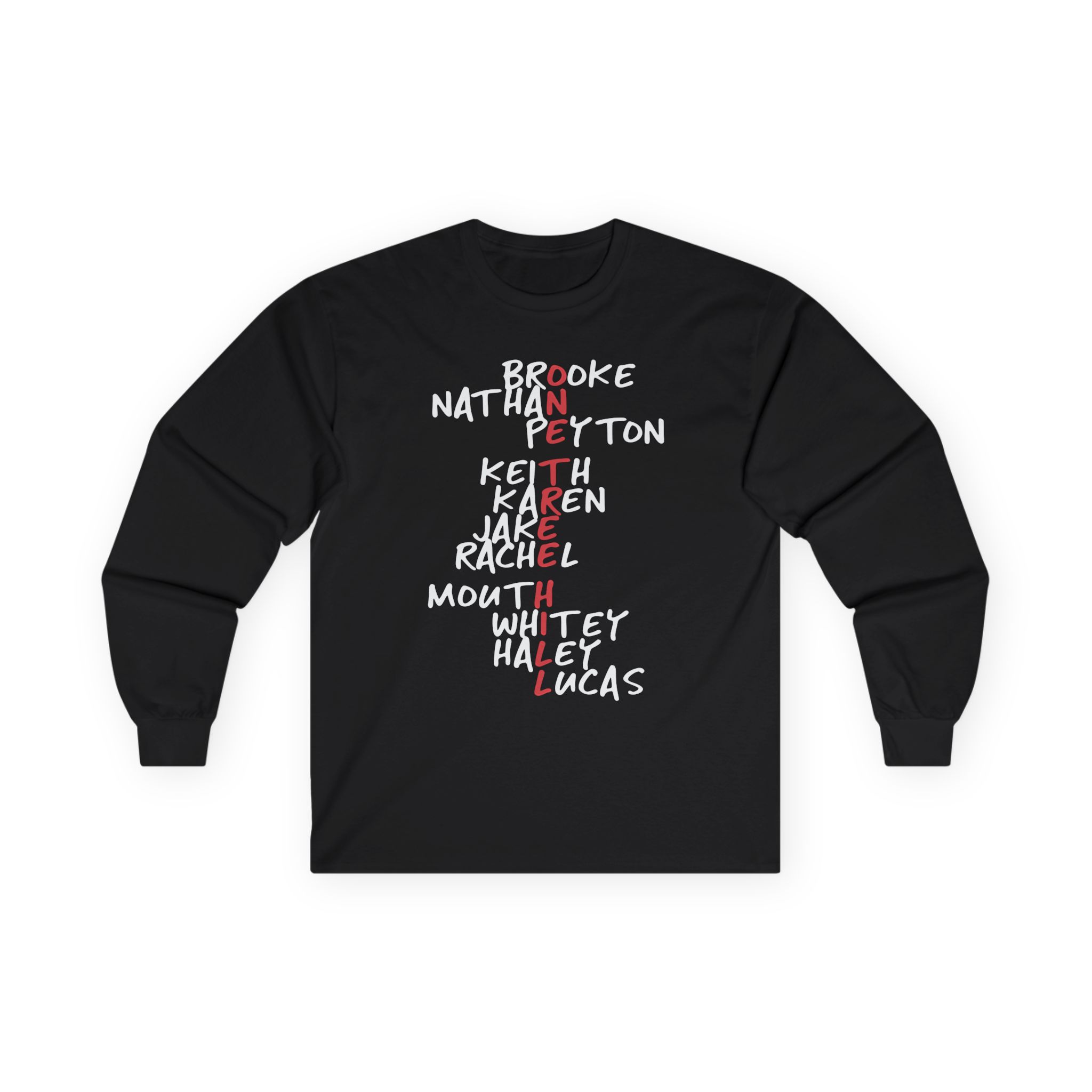 One Tree Hill Character Names Unisex Ultra Cotton Long Sleeve Tee