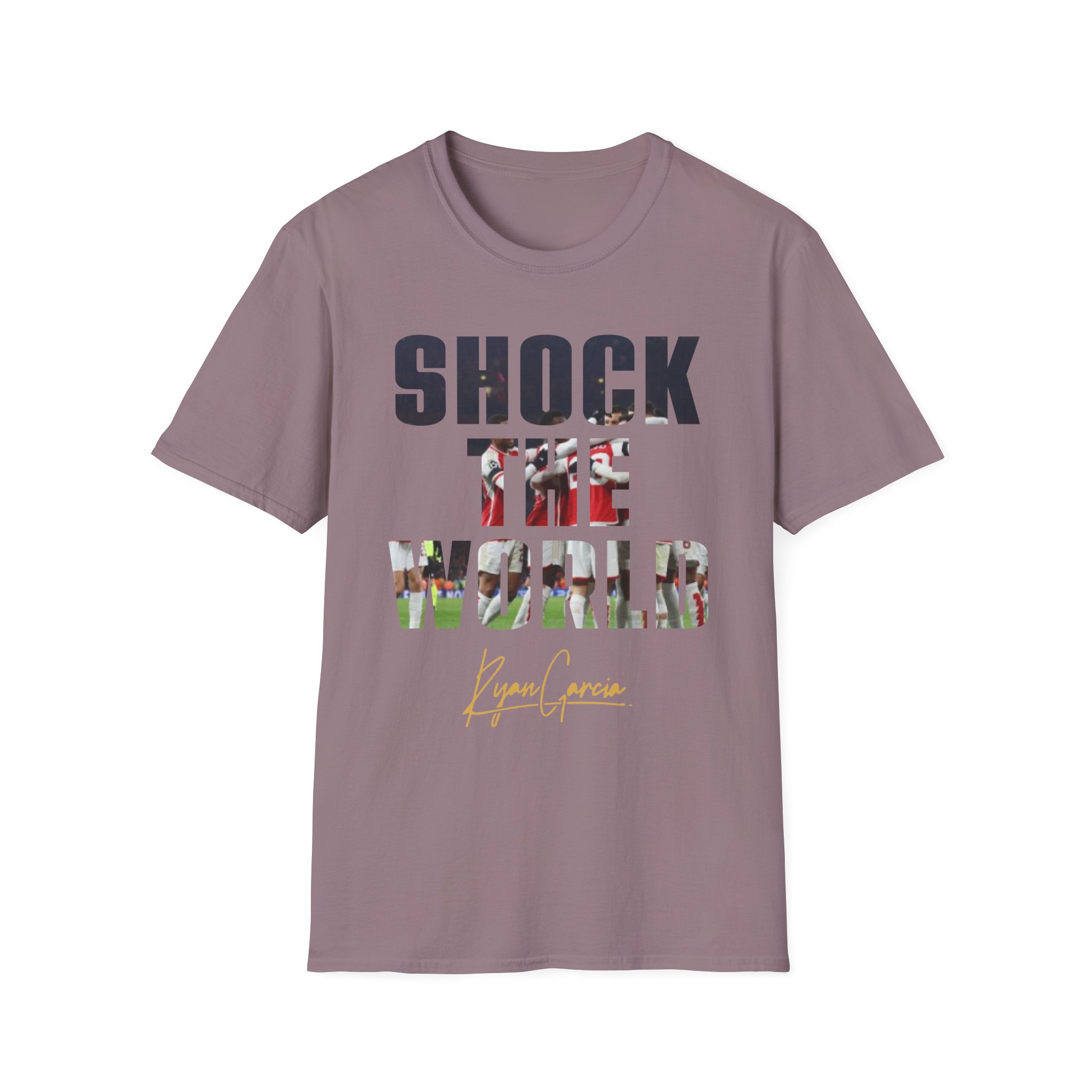 Ryan Garcia shock the world Unisex Softstyle T-Shirt