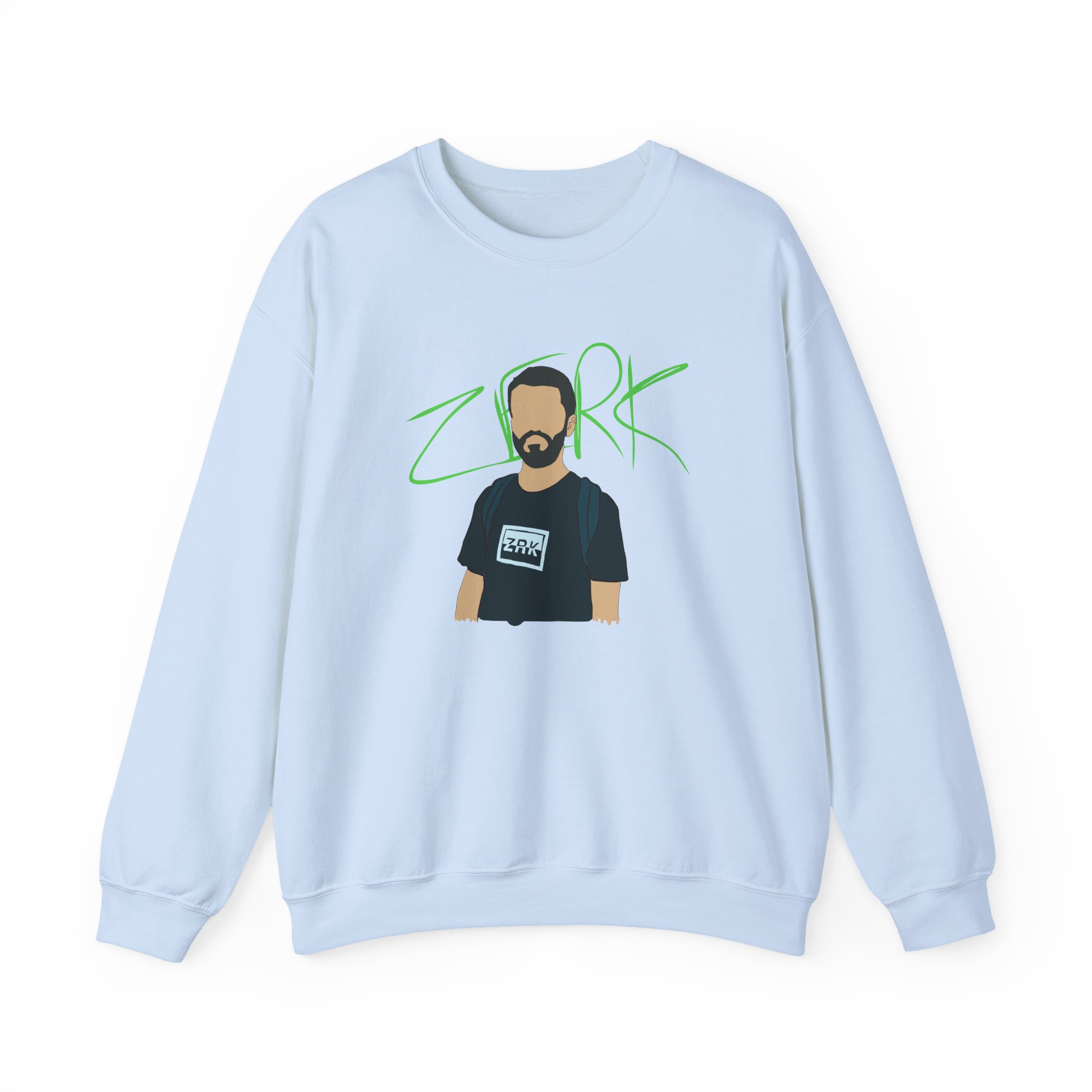 Zerkaa Profile Unisex Heavy Blendâ„¢ Crewneck Sweatshirt