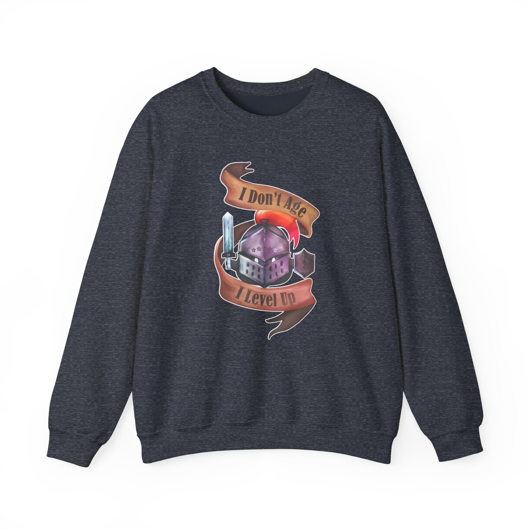 Mister Metokur Level Up Unisex Heavy Blendâ„¢ Crewneck Sweatshirt