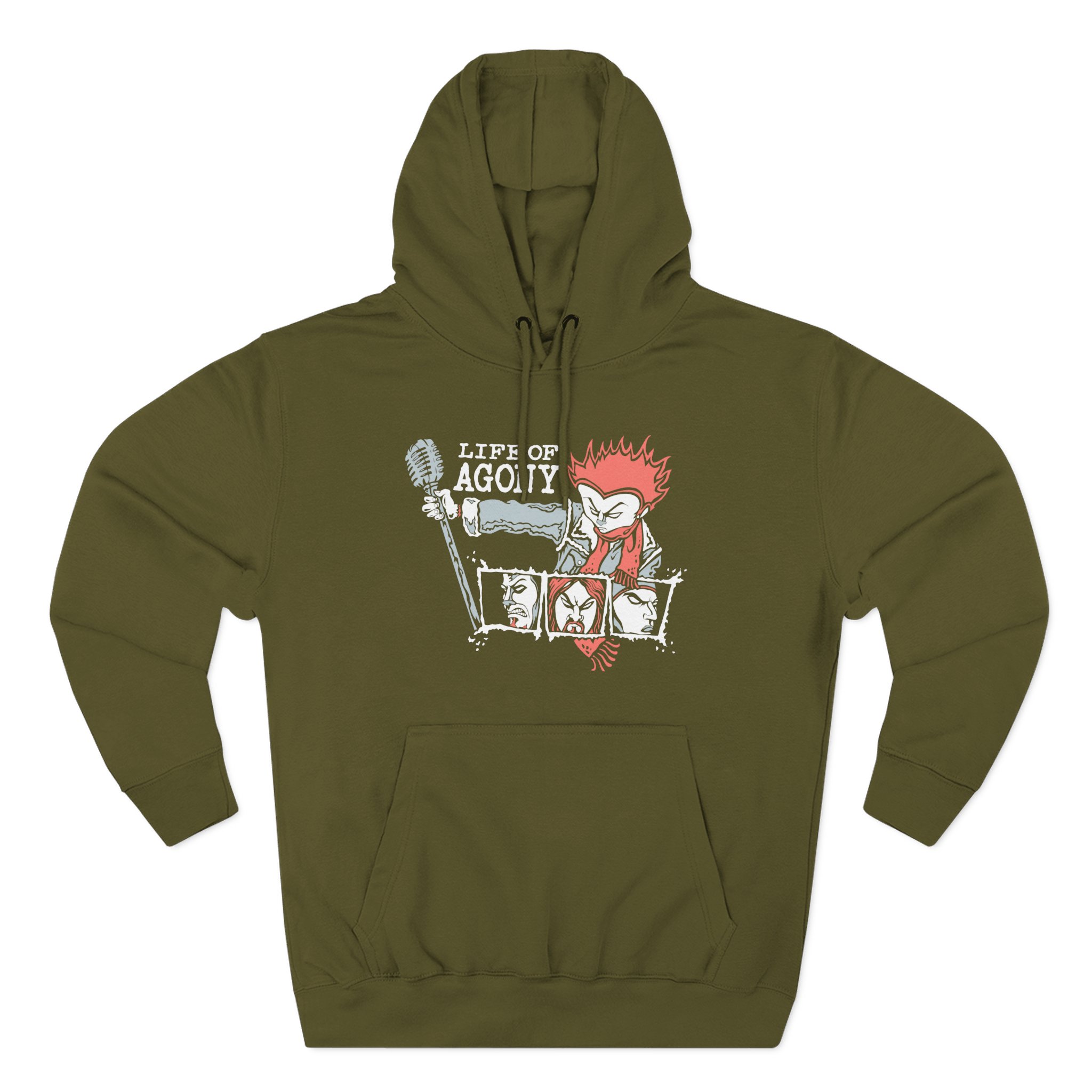 Life of Agony Three-Panel Fleece Hoodie