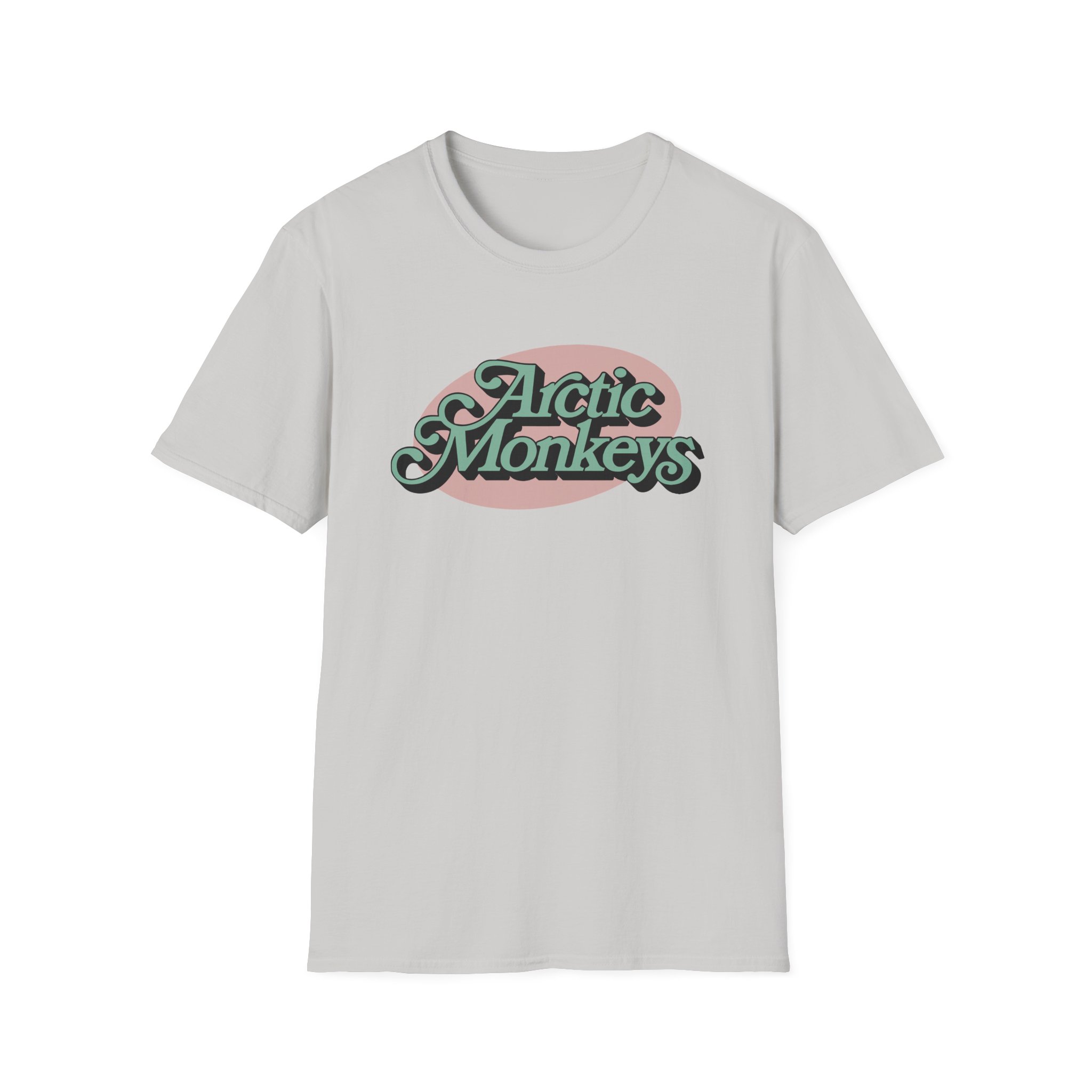 Arctic Monkeys Ornate Logo Unisex Softstyle T-Shirt