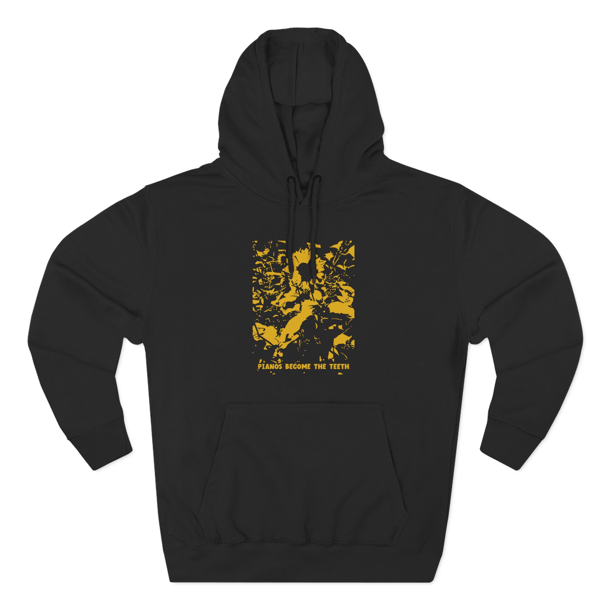 Pianos Become the Teeth Flowers Three-Panel Fleece Hoodie
