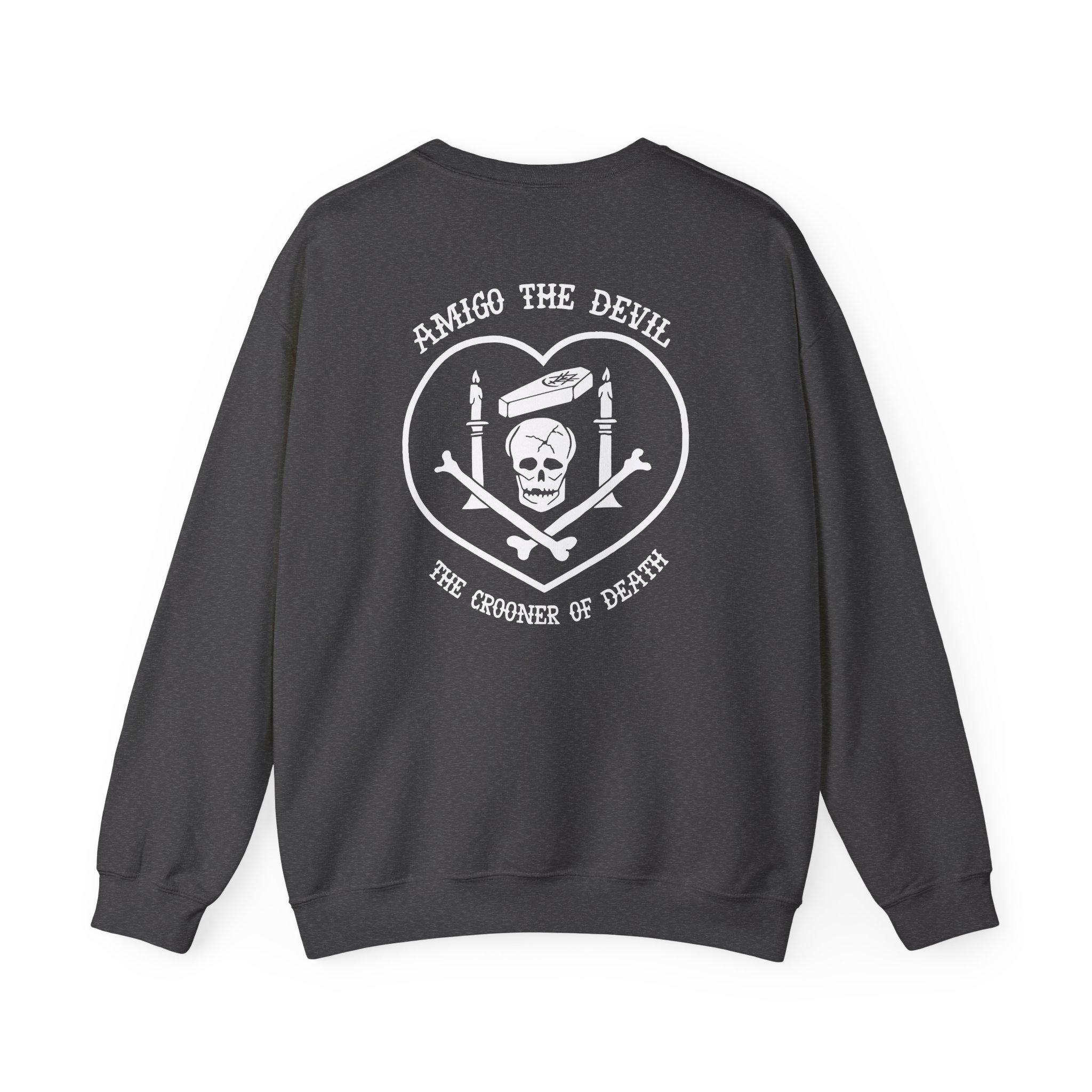 Amigo the Devil Born Against Unisex Heavy Blendâ„¢ Crewneck Sweatshirt