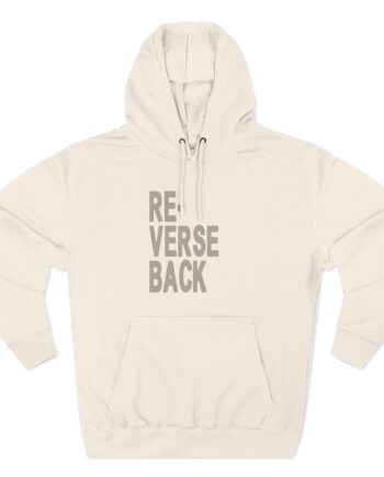 Armchair Expert Reverse Back Three-Panel Fleece Hoodie