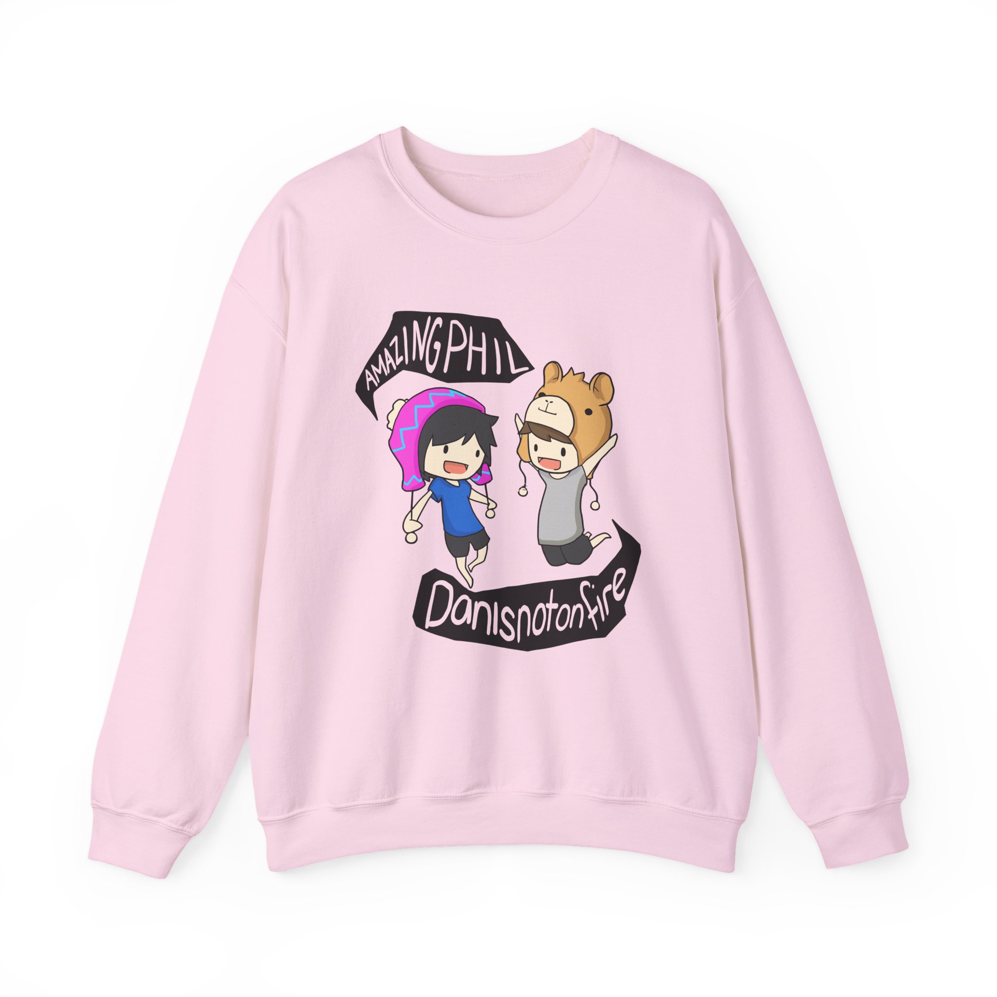 Dan and Phil Unisex Heavy Blendâ„¢ Crewneck Sweatshirt
