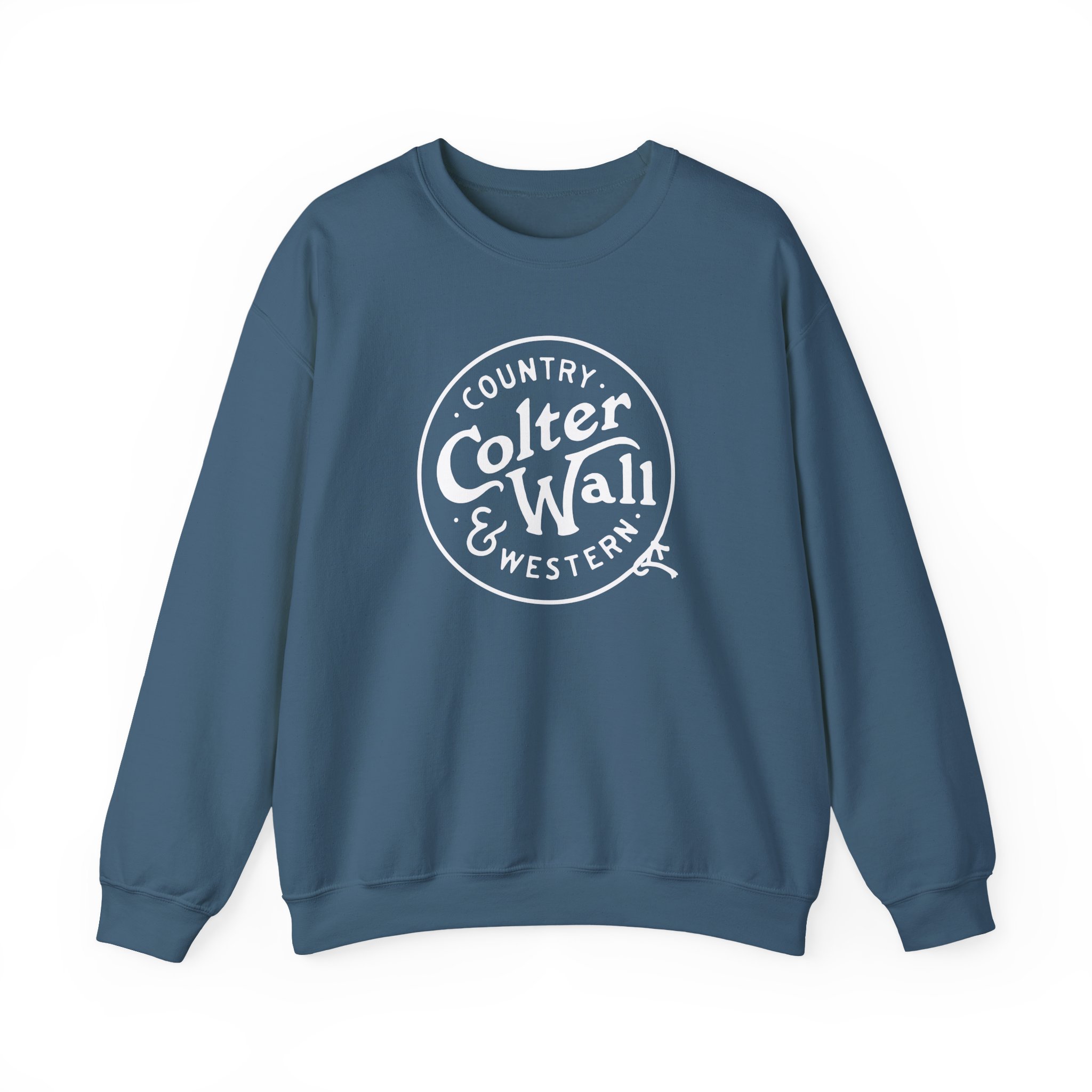 Colter Wall Country & Western Unisex Heavy Blendâ„¢ Crewneck Sweatshirt