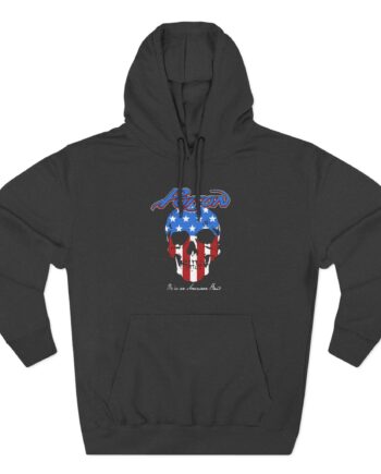 Poison American Band Three-Panel Fleece Hoodie
