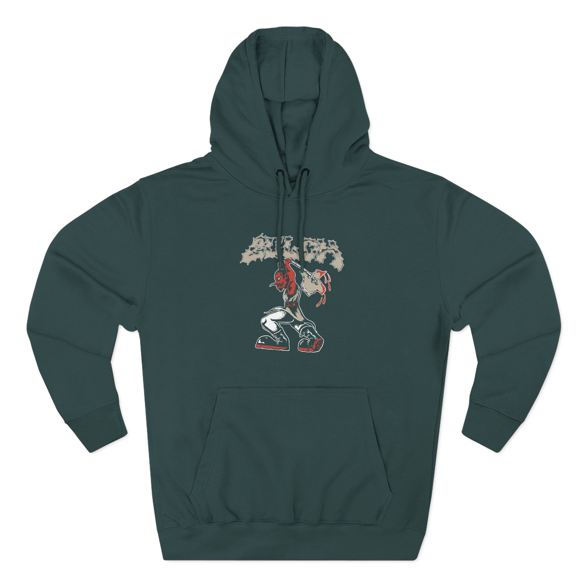 Gulch Band Three-Panel Fleece Hoodie