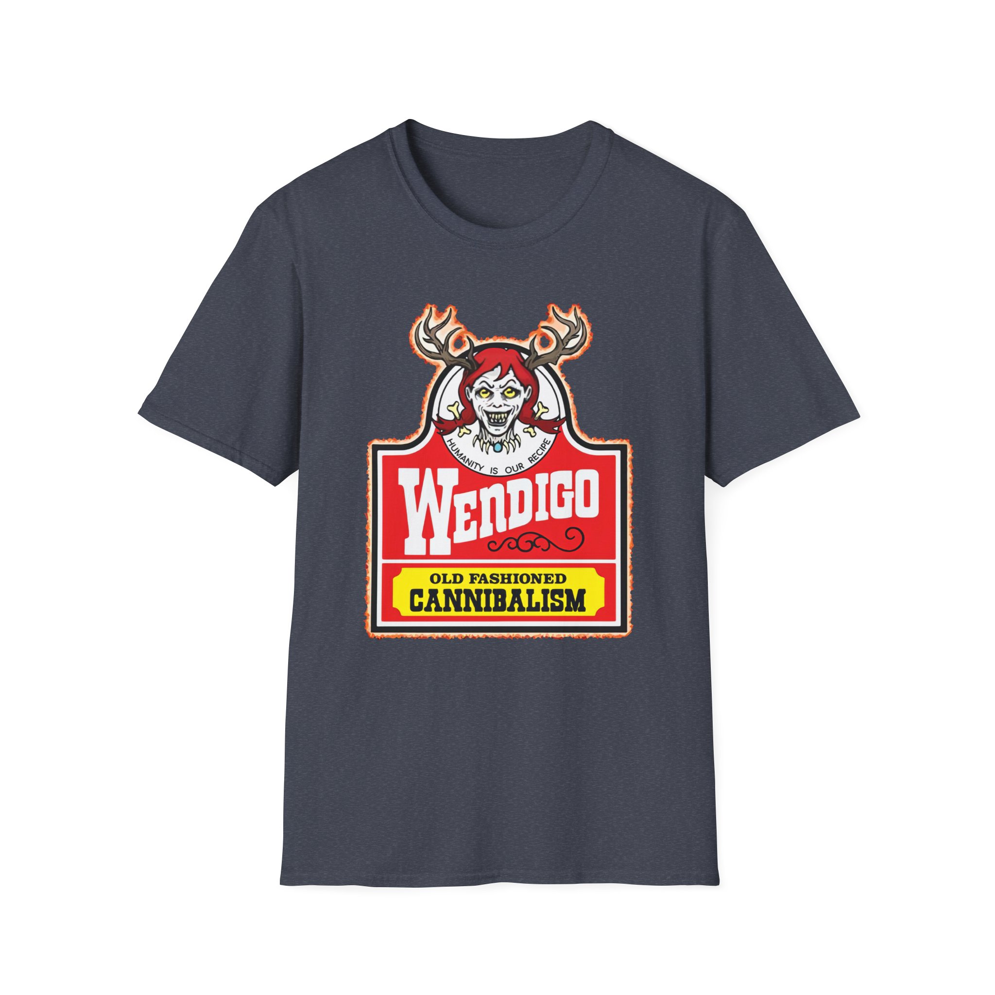 Wendigo Old Fashioned Cannibalism Unisex Softstyle T-Shirt