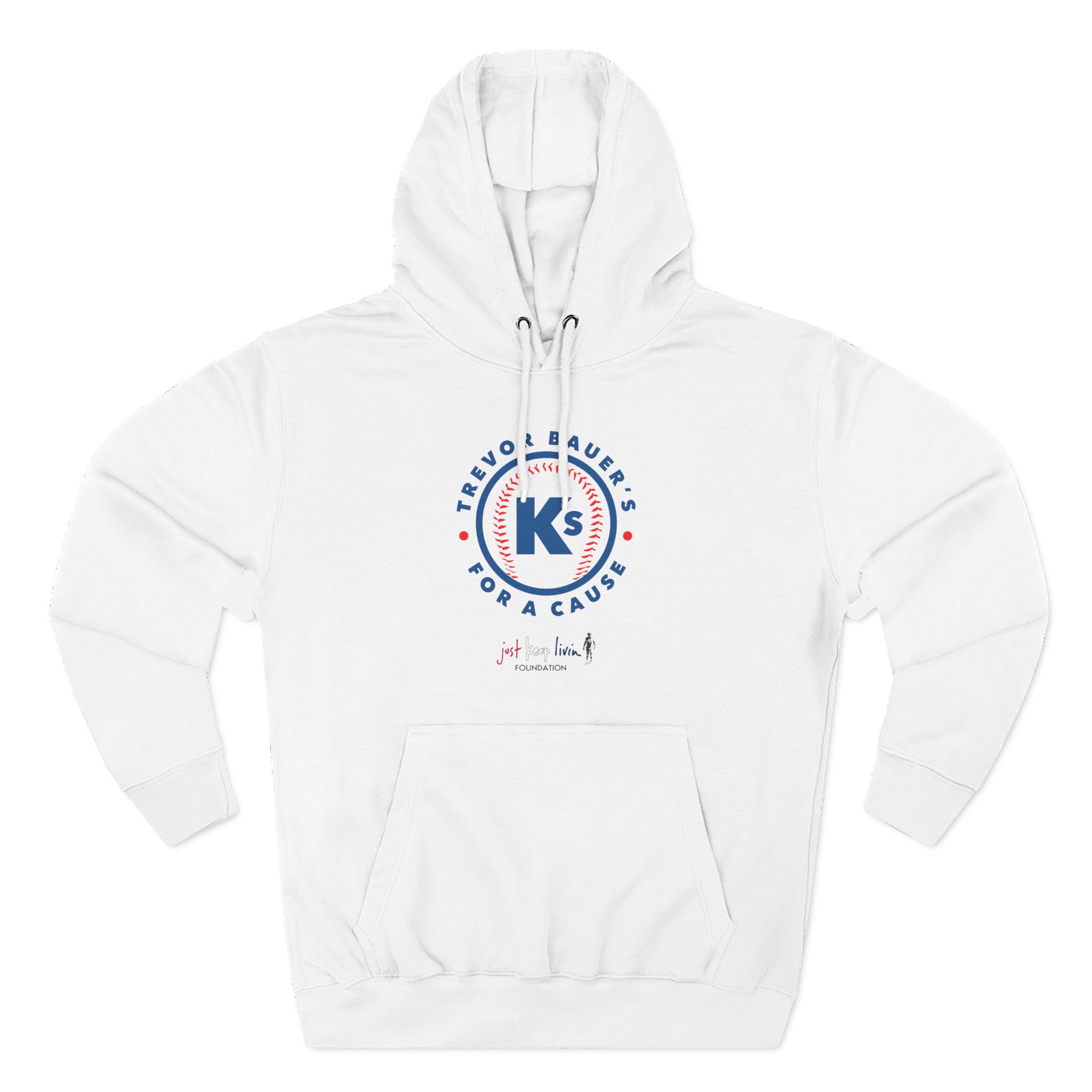 Trevor Bauer’s Ks for a Cause Three-Panel Fleece Hoodie
