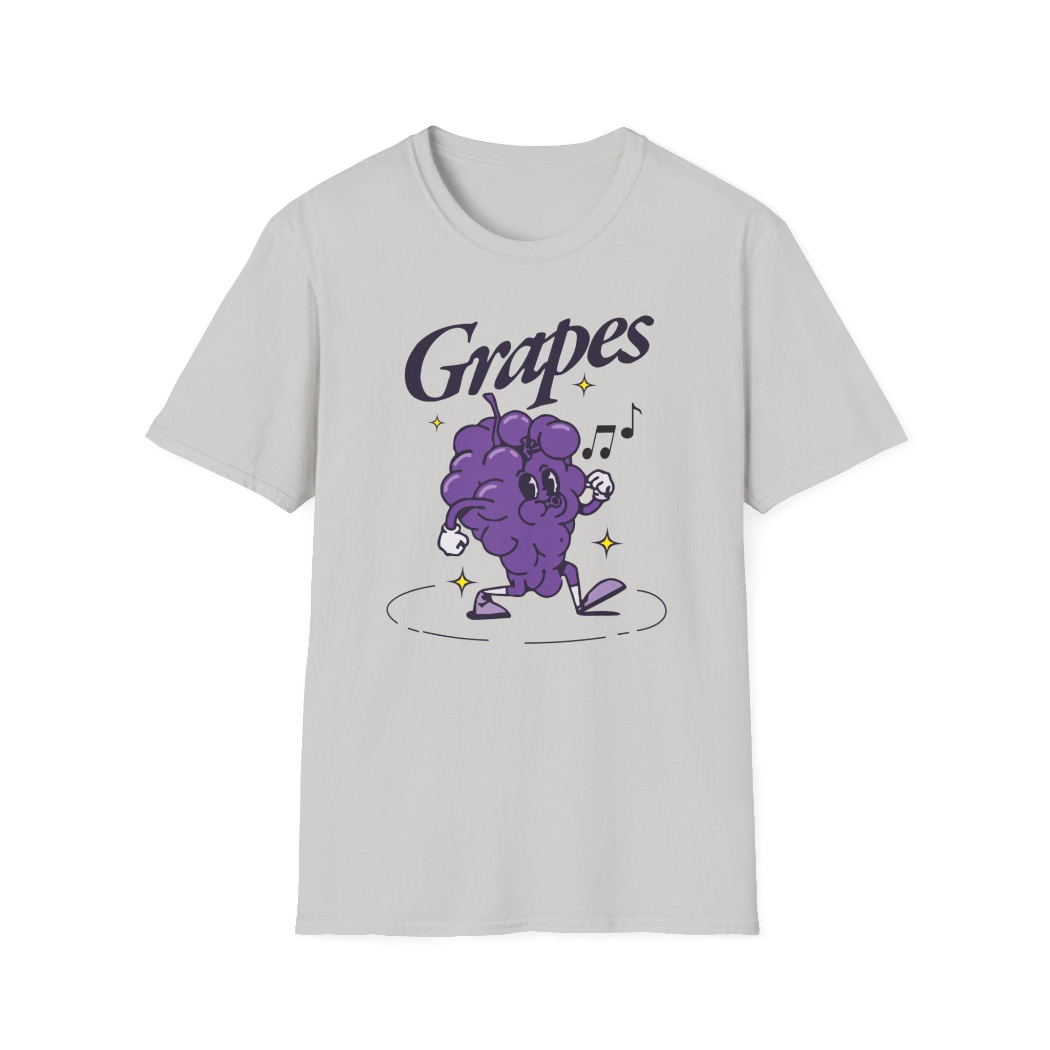James Marriott Grapes Natural Unisex Softstyle T-Shirt