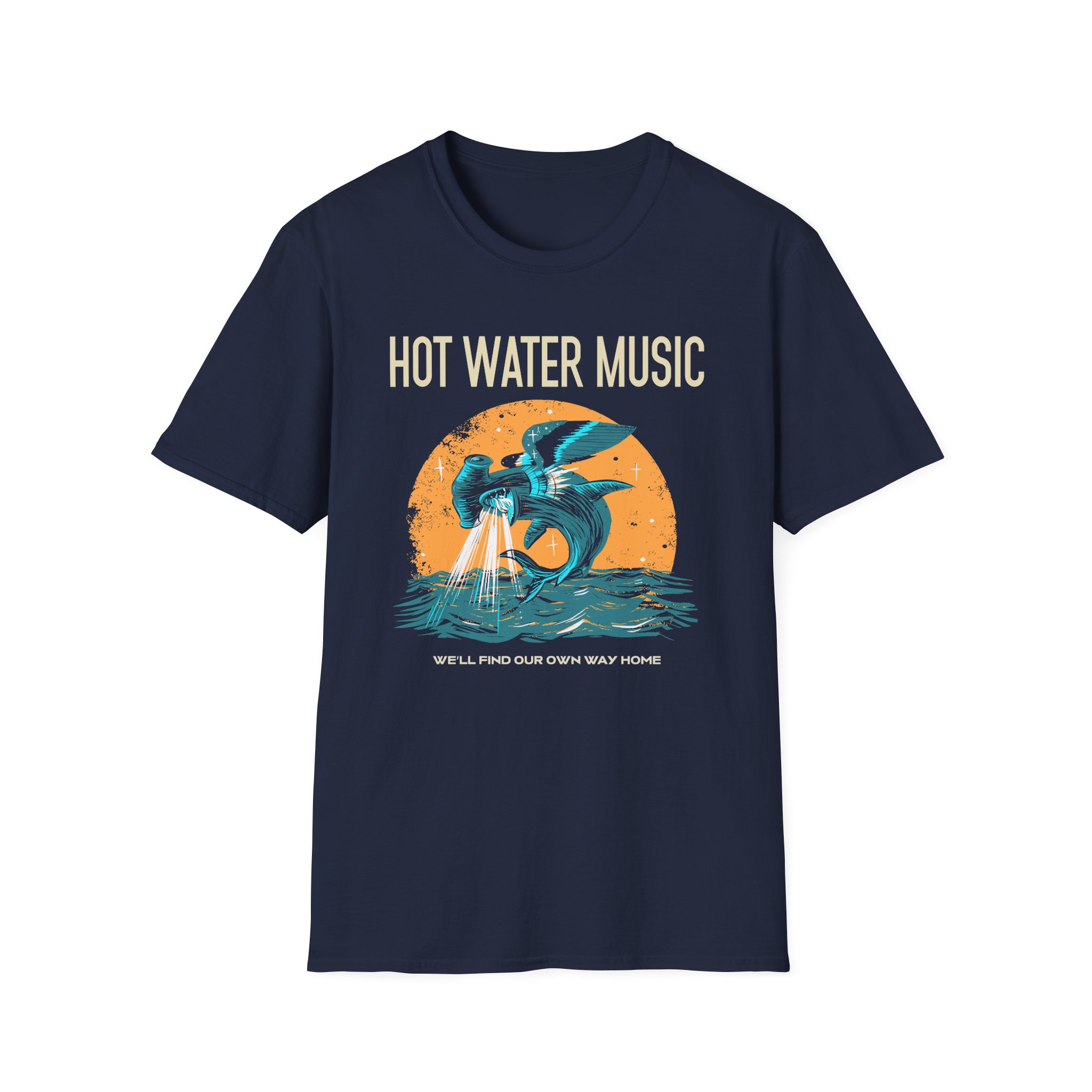 Hot Water Music Unisex Softstyle T-Shirt