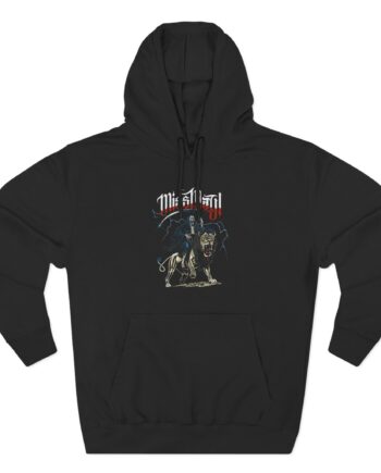 Miss May I Lion Rider Three-Panel Fleece Hoodie