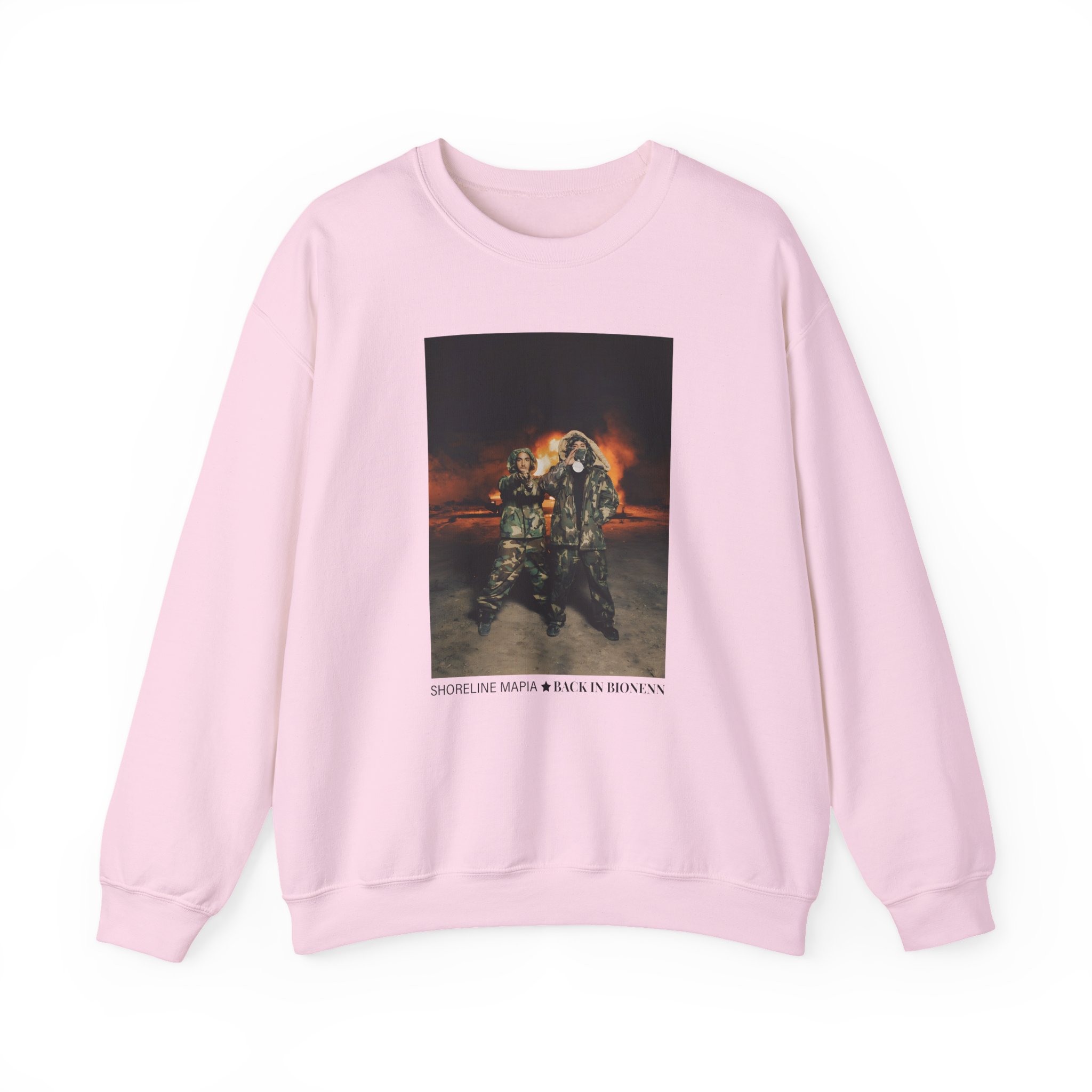 Shoreline Mafia Back in Bidness Unisex Heavy Blendâ„¢ Crewneck Sweatshirt