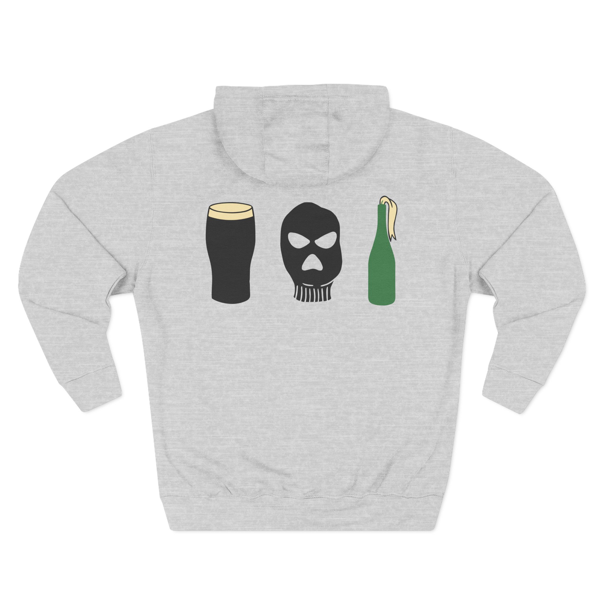 Essentials Three-Panel Fleece Hoodie