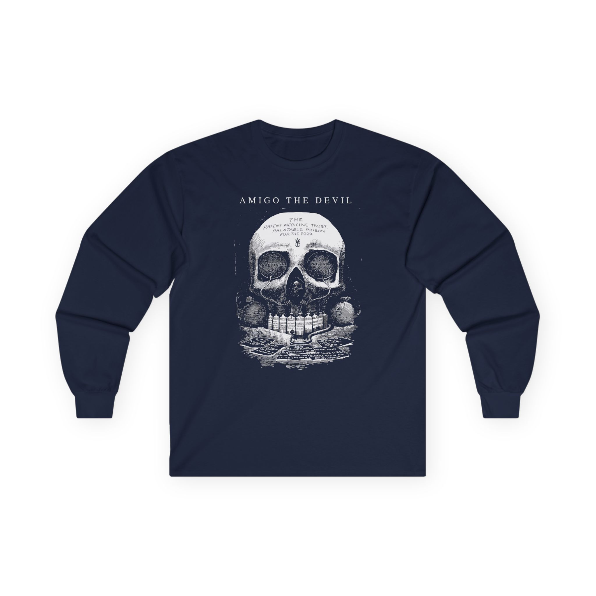 Amigo the Devil Death Lab Unisex Ultra Cotton Long Sleeve Tee