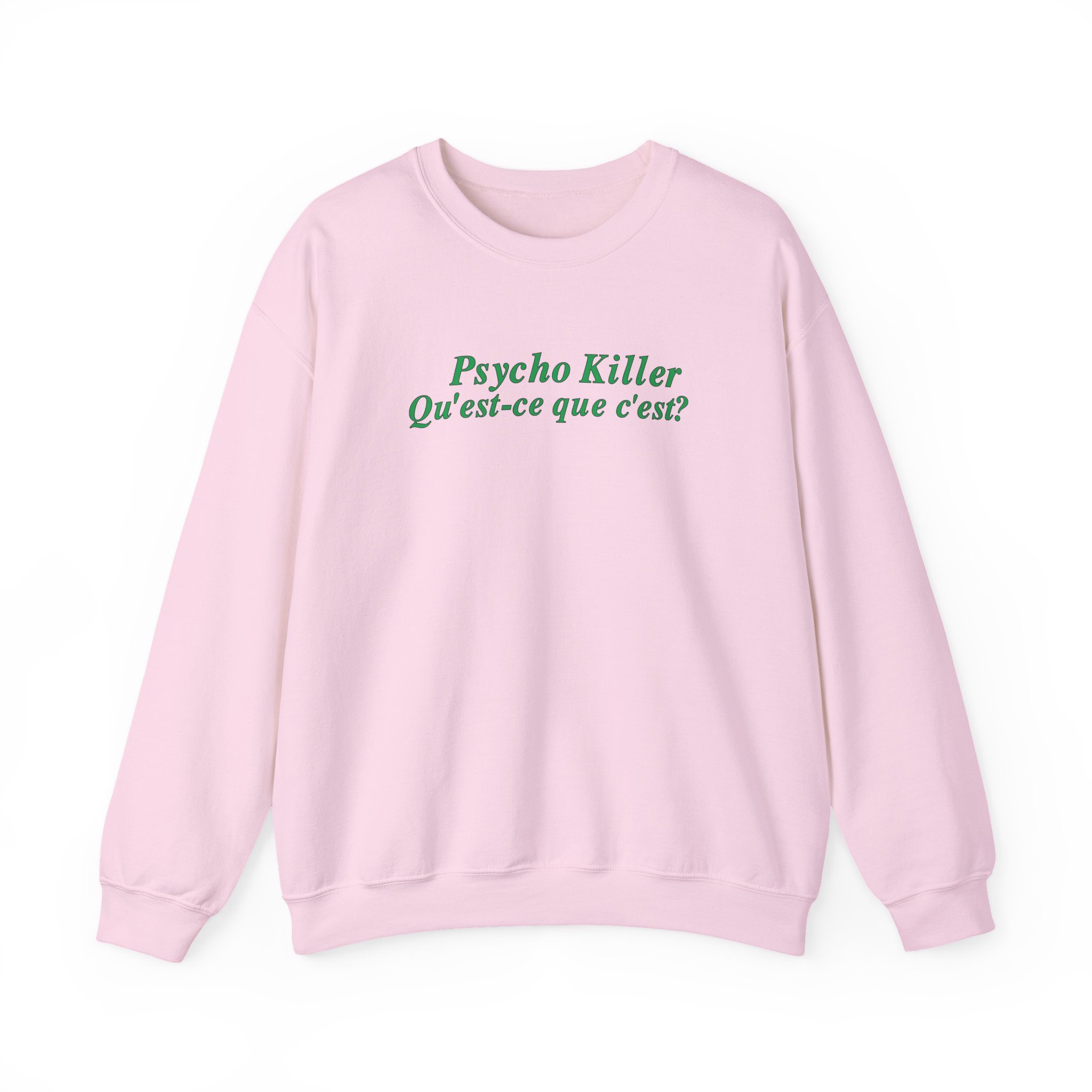 Miley Cyrus Talking Heads X Miley Psycho Killer Unisex Heavy Blendâ„¢ Crewneck Sweatshirt