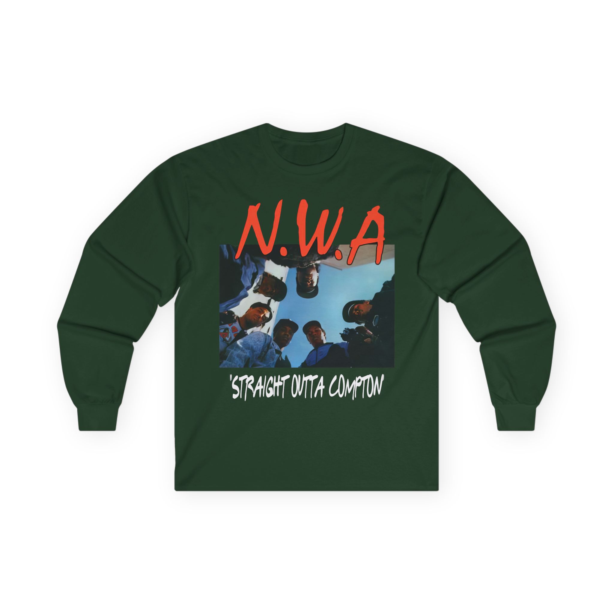 NWA Straight Outta Compton Unisex Ultra Cotton Long Sleeve Tee
