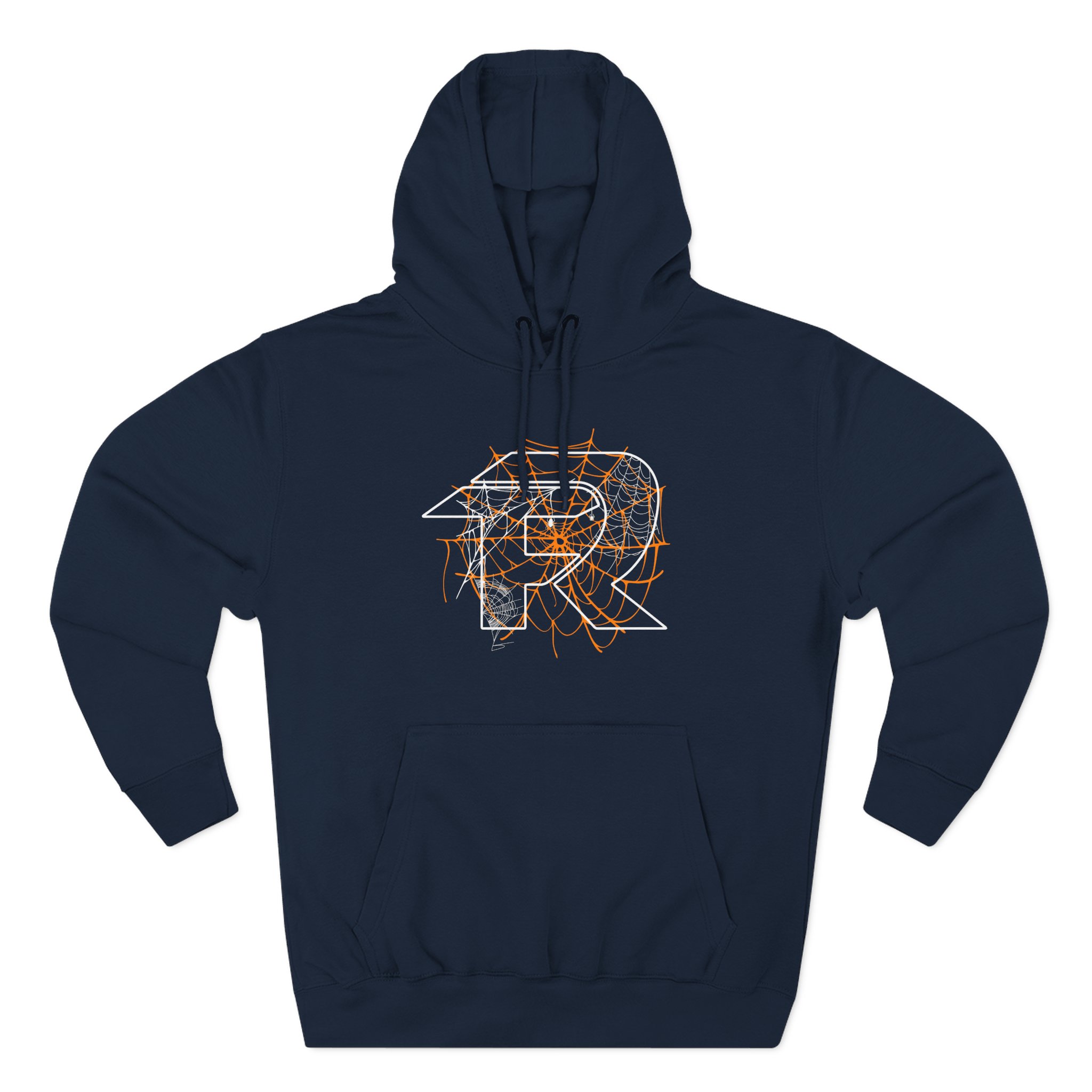 Fuerza Fuerza Spider Web Three-Panel Fleece Hoodie