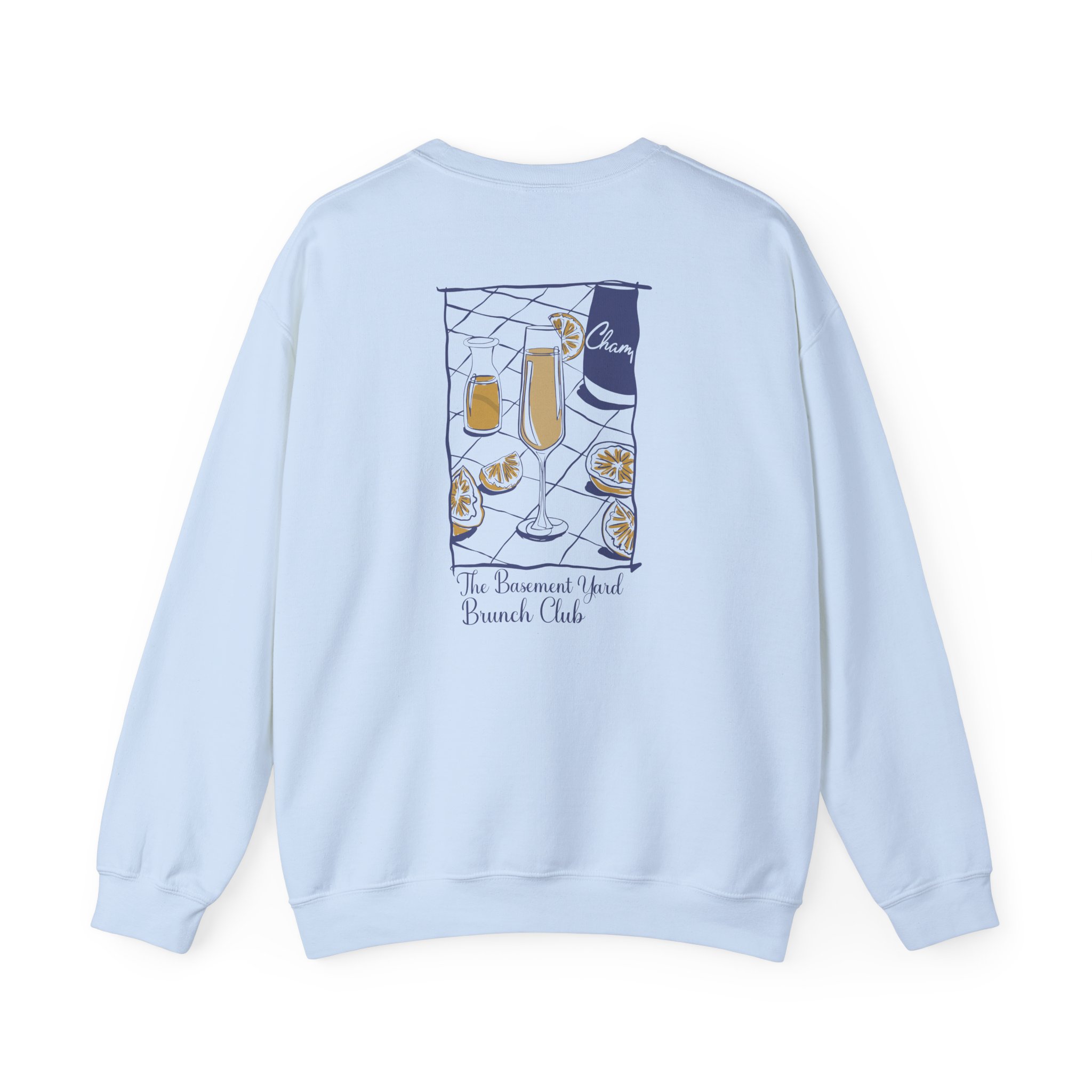 Basement Yard Brunch Club Diner Unisex Heavy Blendâ„¢ Crewneck Sweatshirt