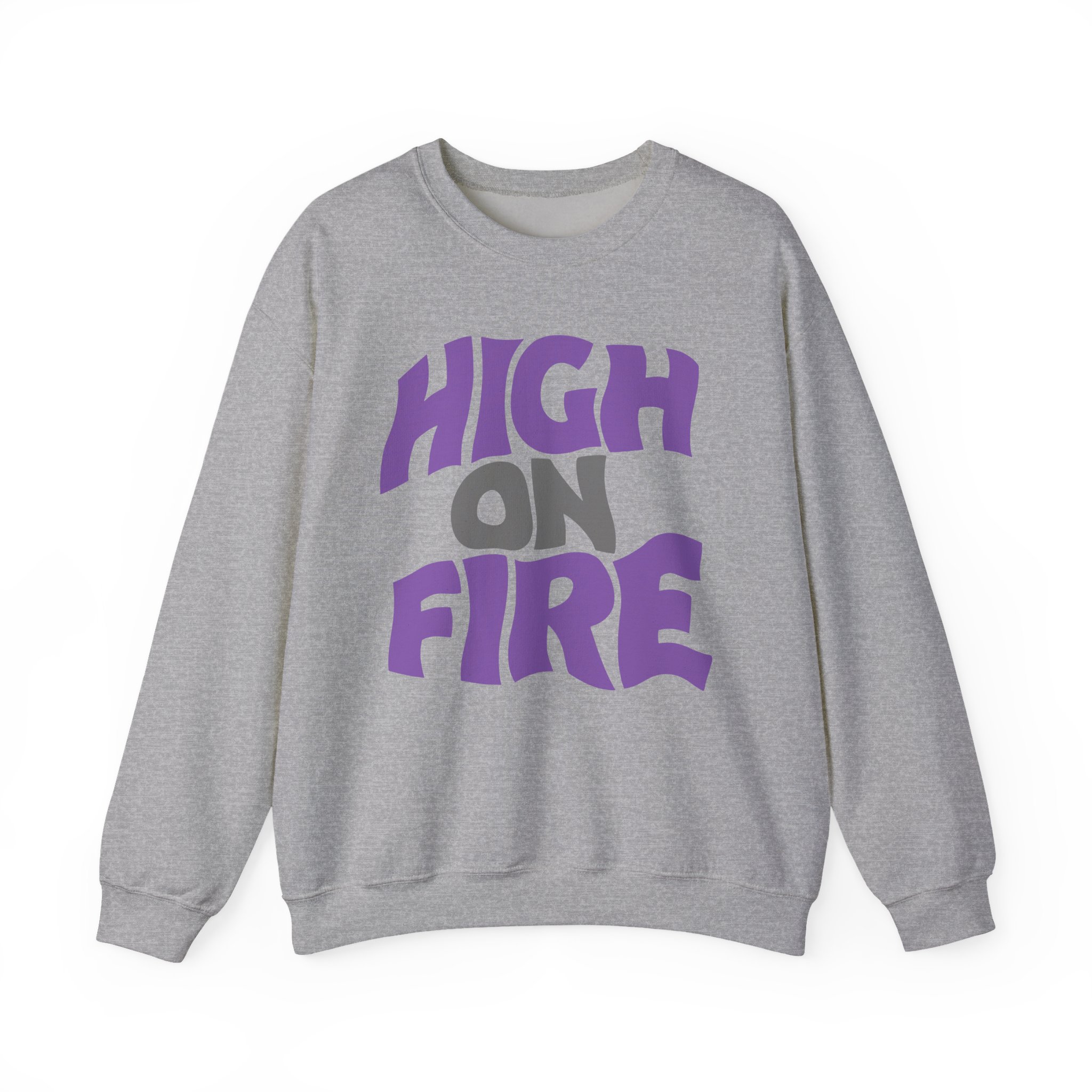 High on Fire Reality Masters Unisex Heavy Blendâ„¢ Crewneck Sweatshirt