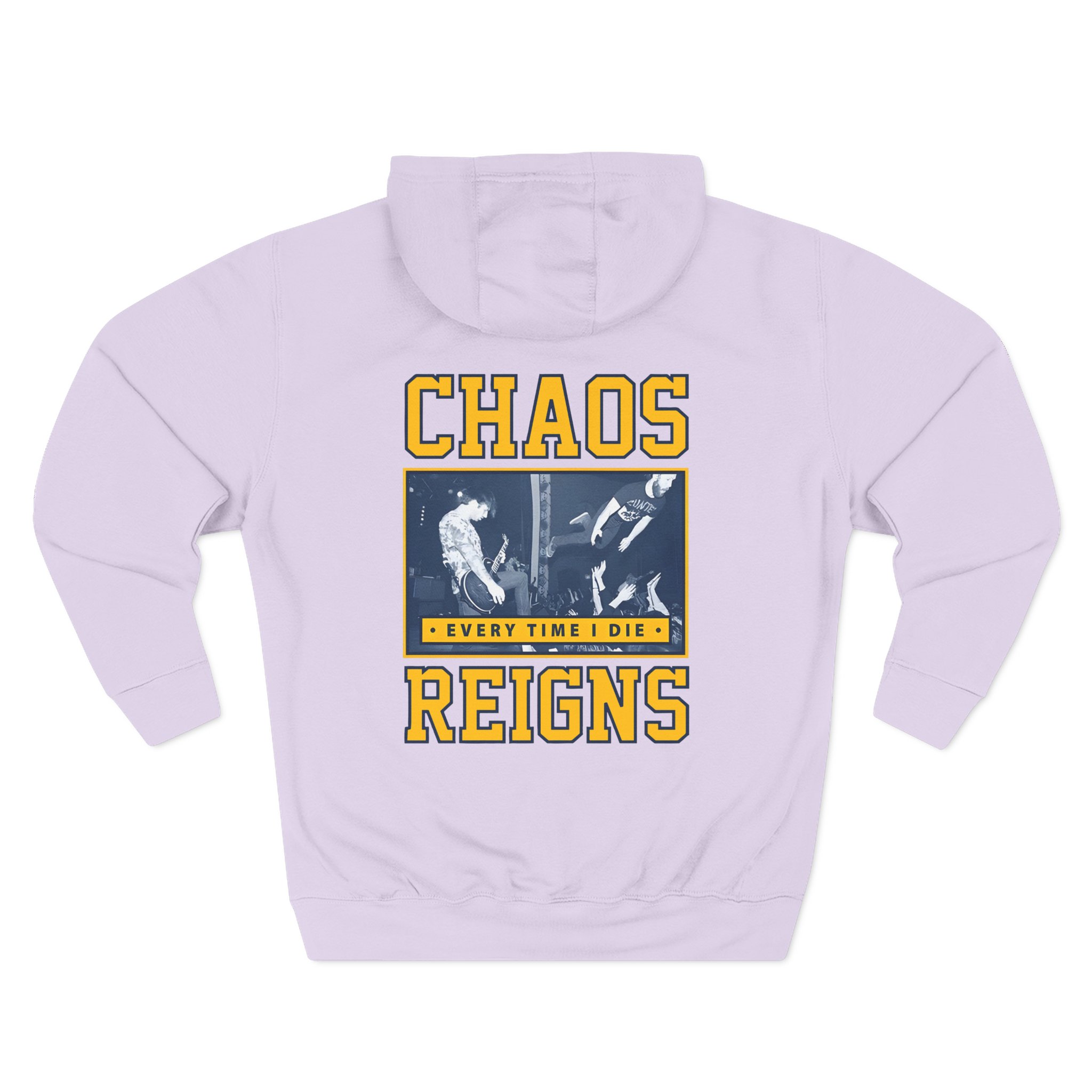 Every Time I Die Chaos Reigns Three-panel Fleece Hoodie